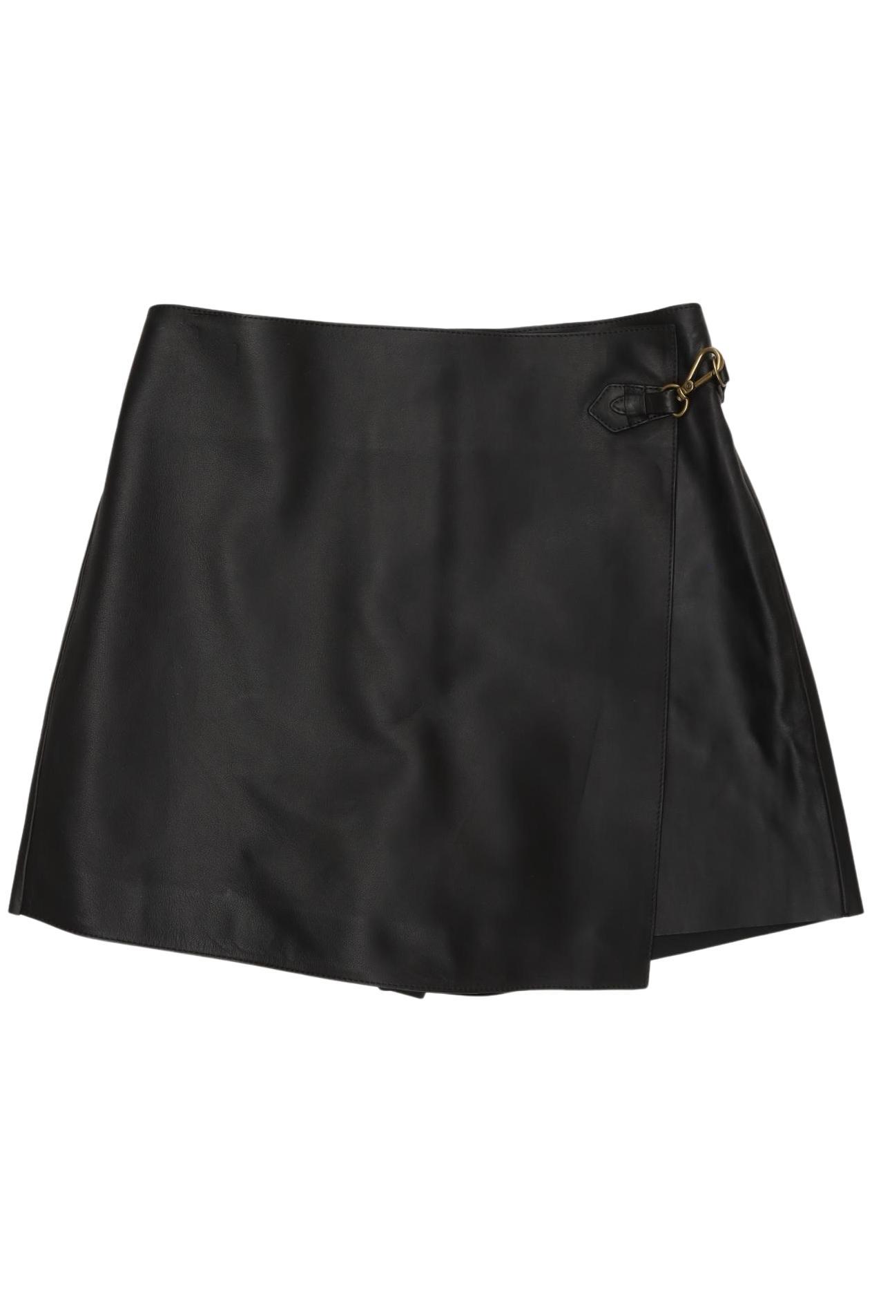 

Massimo Dutti Damen Rock, schwarz, Gr. 36