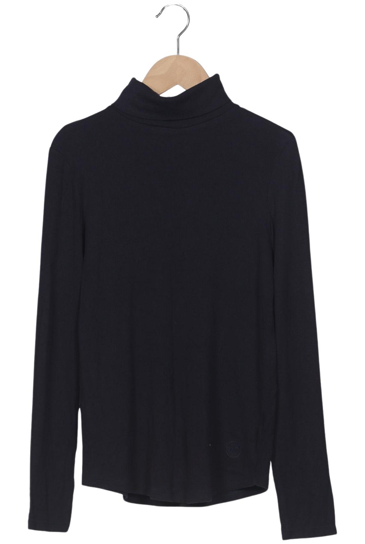 

Massimo Dutti Damen Langarmshirt, marineblau, Gr. 38