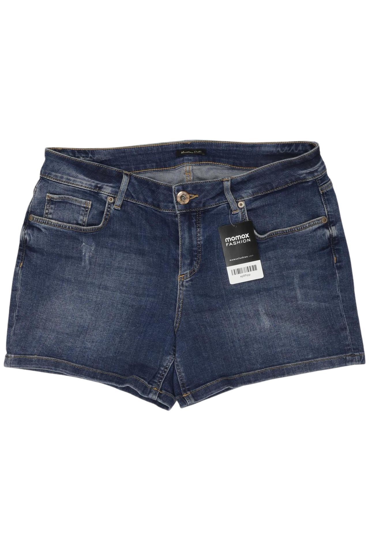 

Massimo Dutti Damen Shorts, blau, Gr. 42