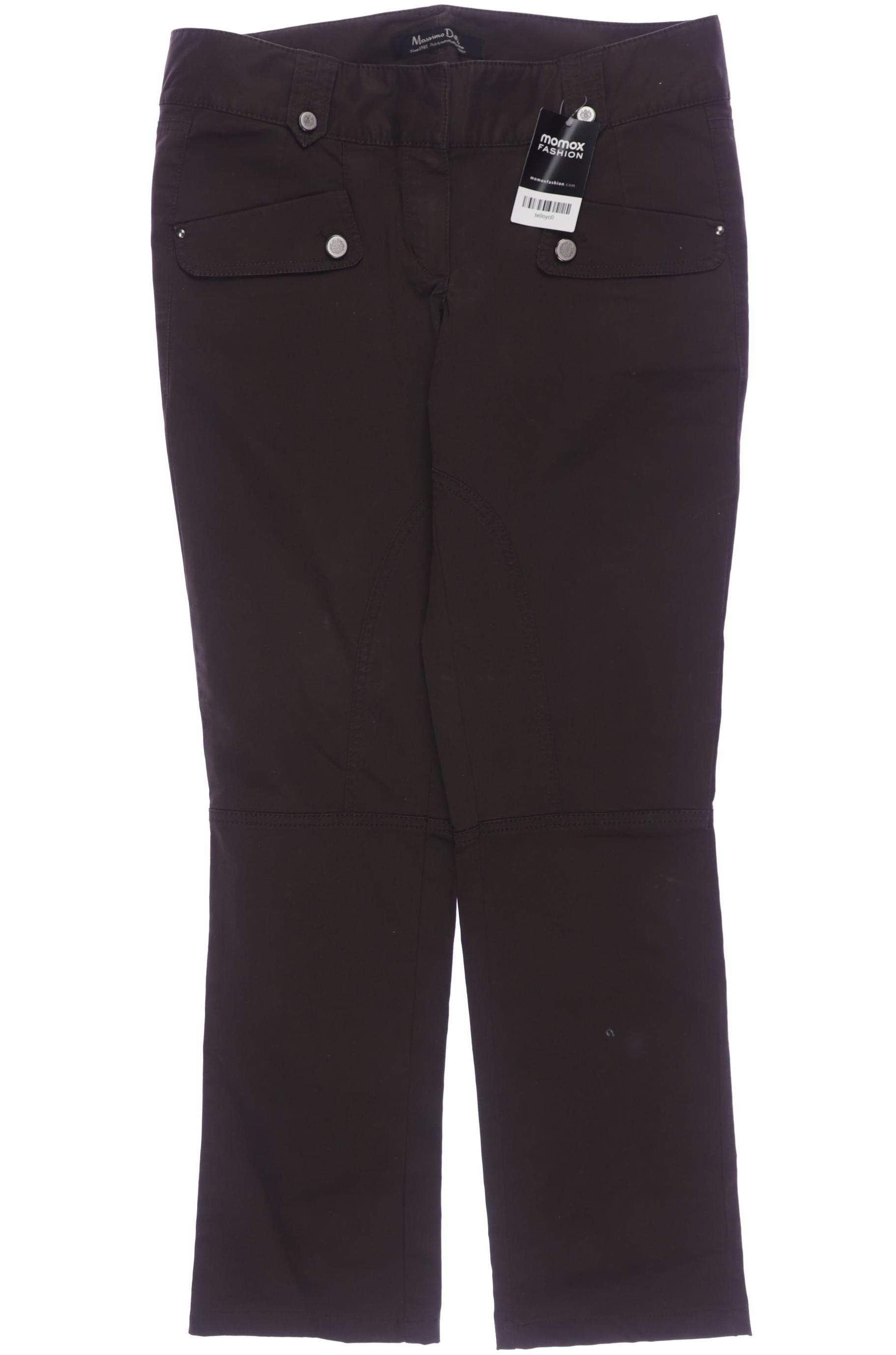 

Massimo Dutti Damen Stoffhose, braun, Gr. 42
