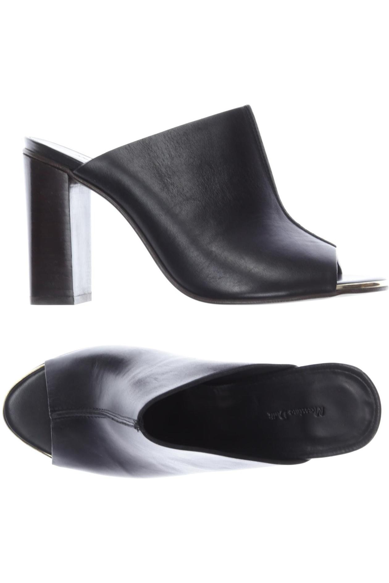 

Massimo Dutti Damen Sandale, schwarz, Gr. 38
