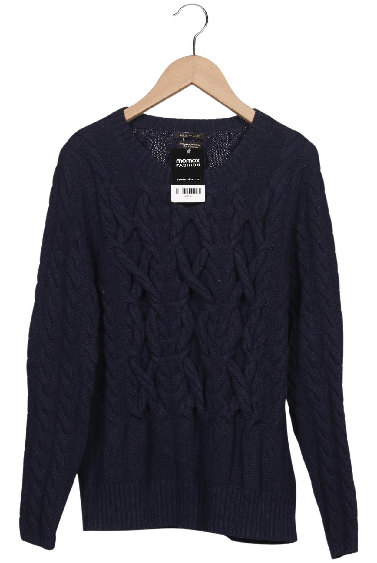 

Massimo Dutti Damen Pullover, marineblau, Gr. 42