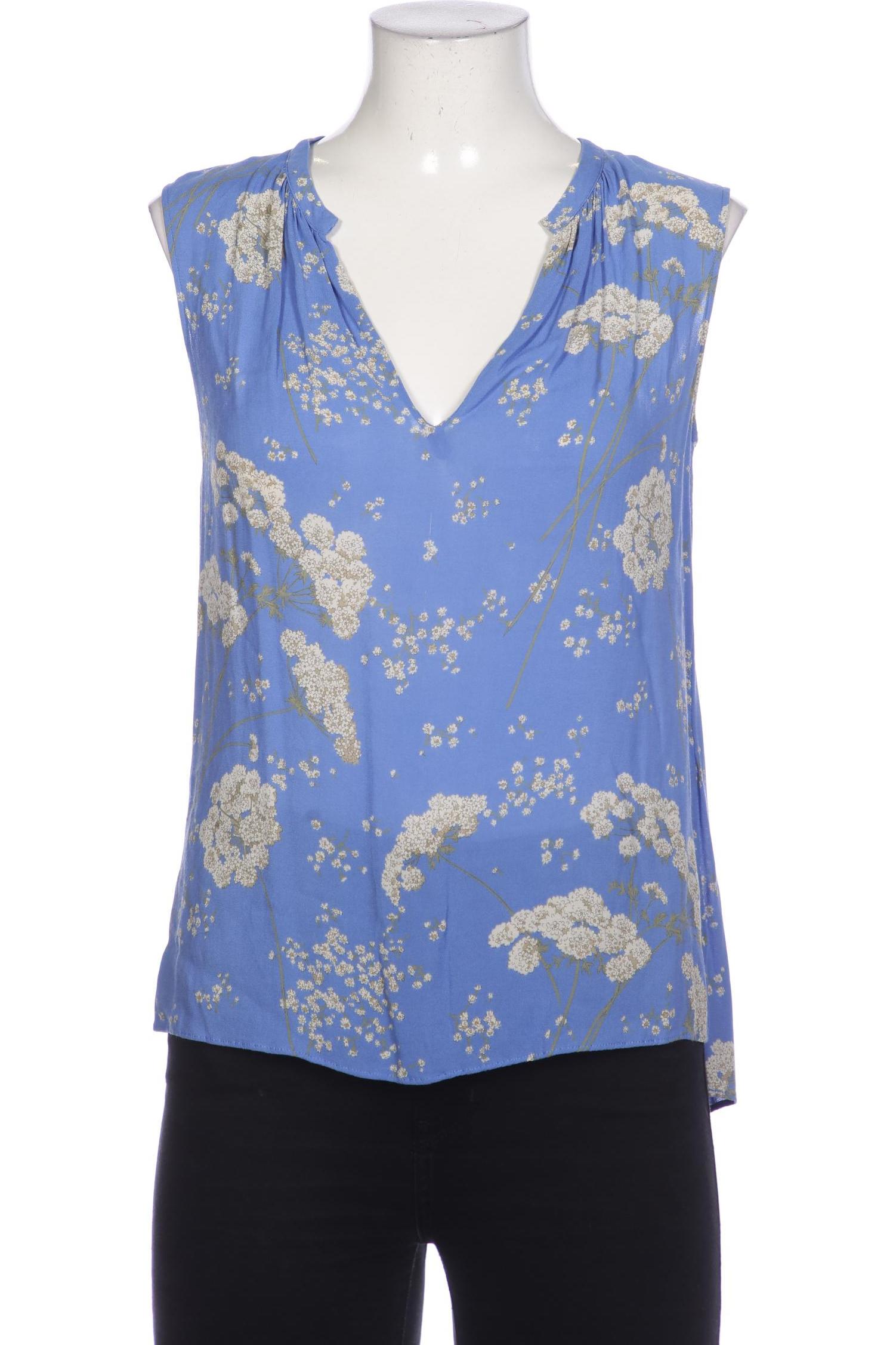 

Massimo Dutti Damen Bluse, blau, Gr. 40