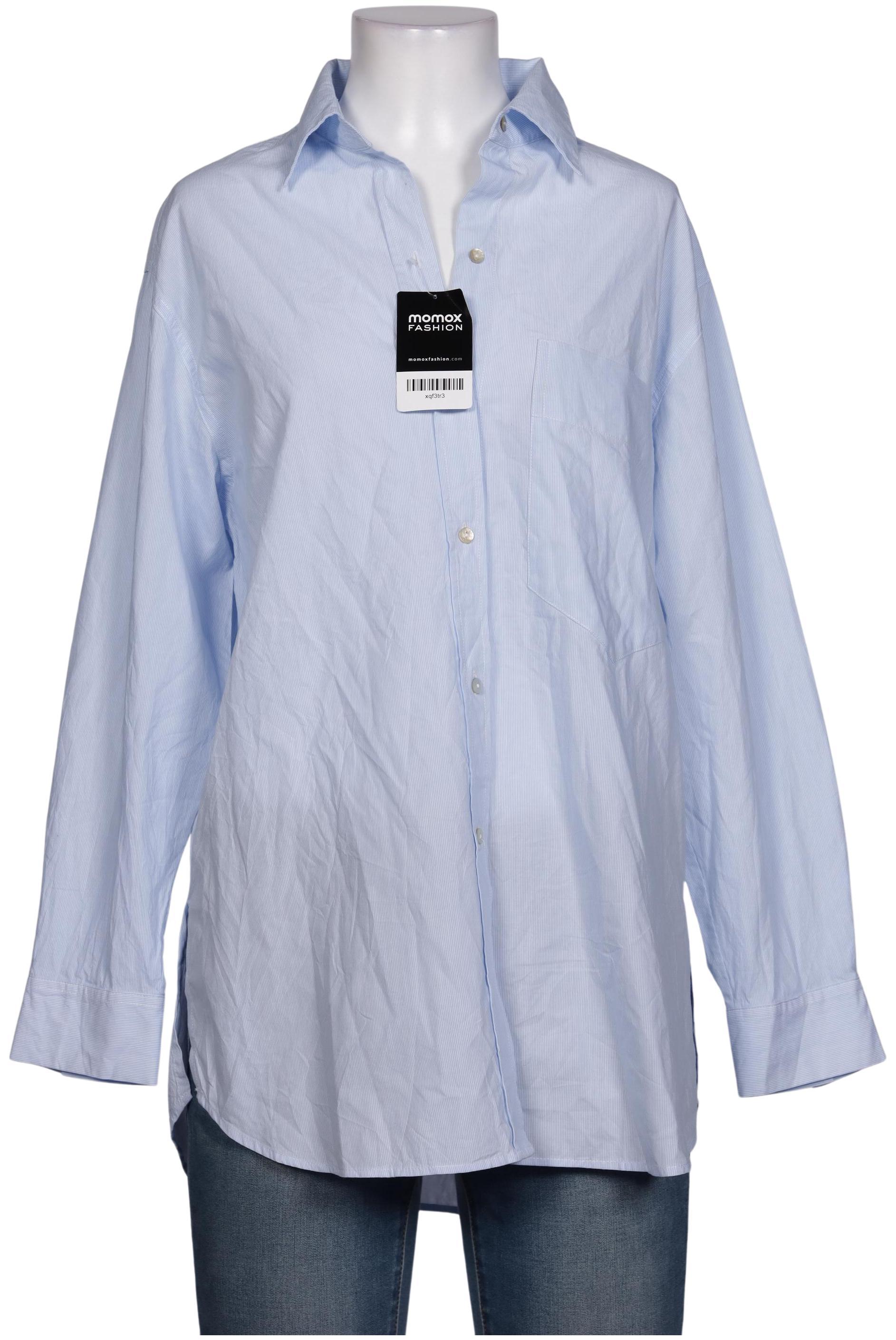 

Massimo Dutti Damen Bluse, hellblau, Gr. 36