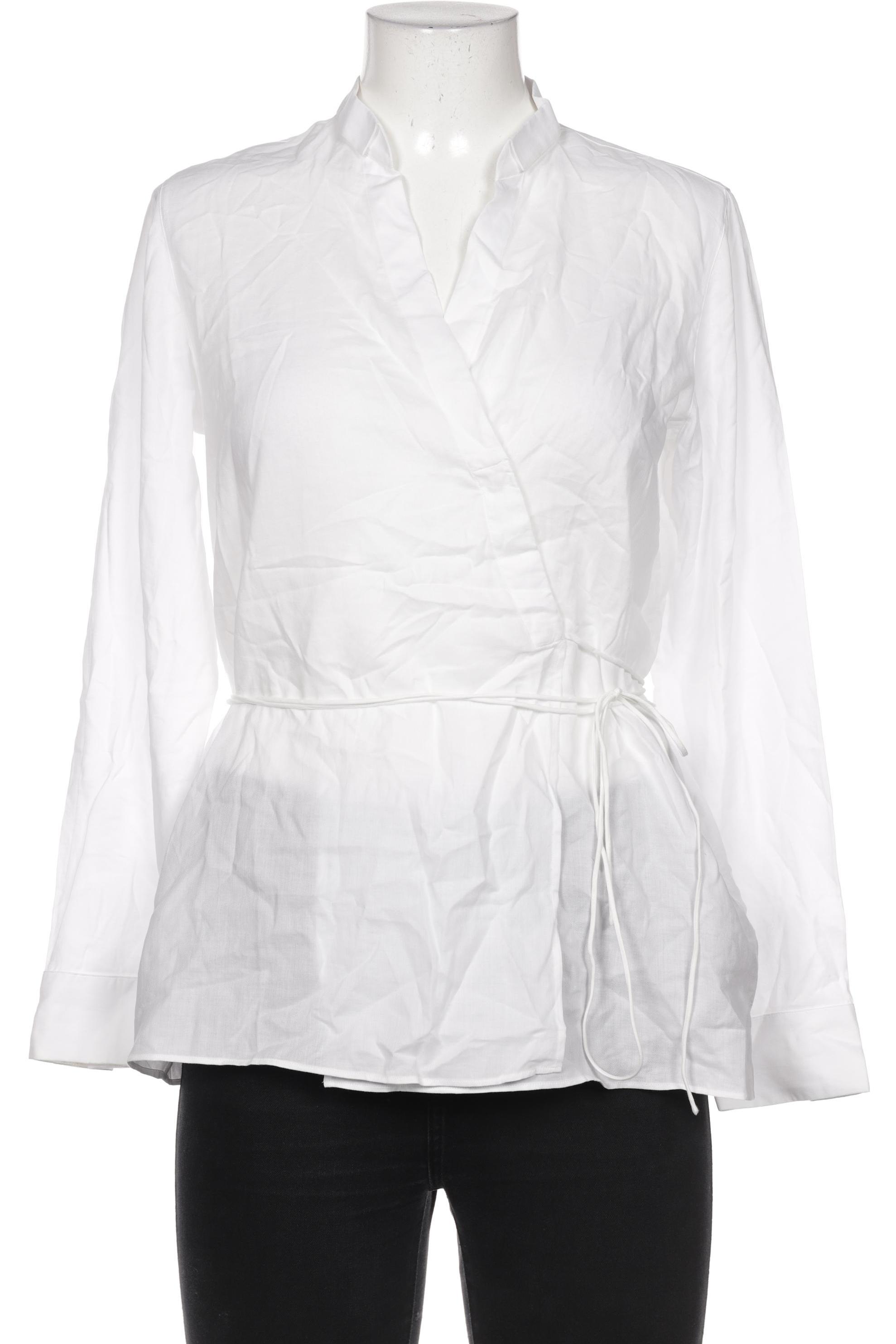

Massimo Dutti Damen Bluse, weiß, Gr. 40