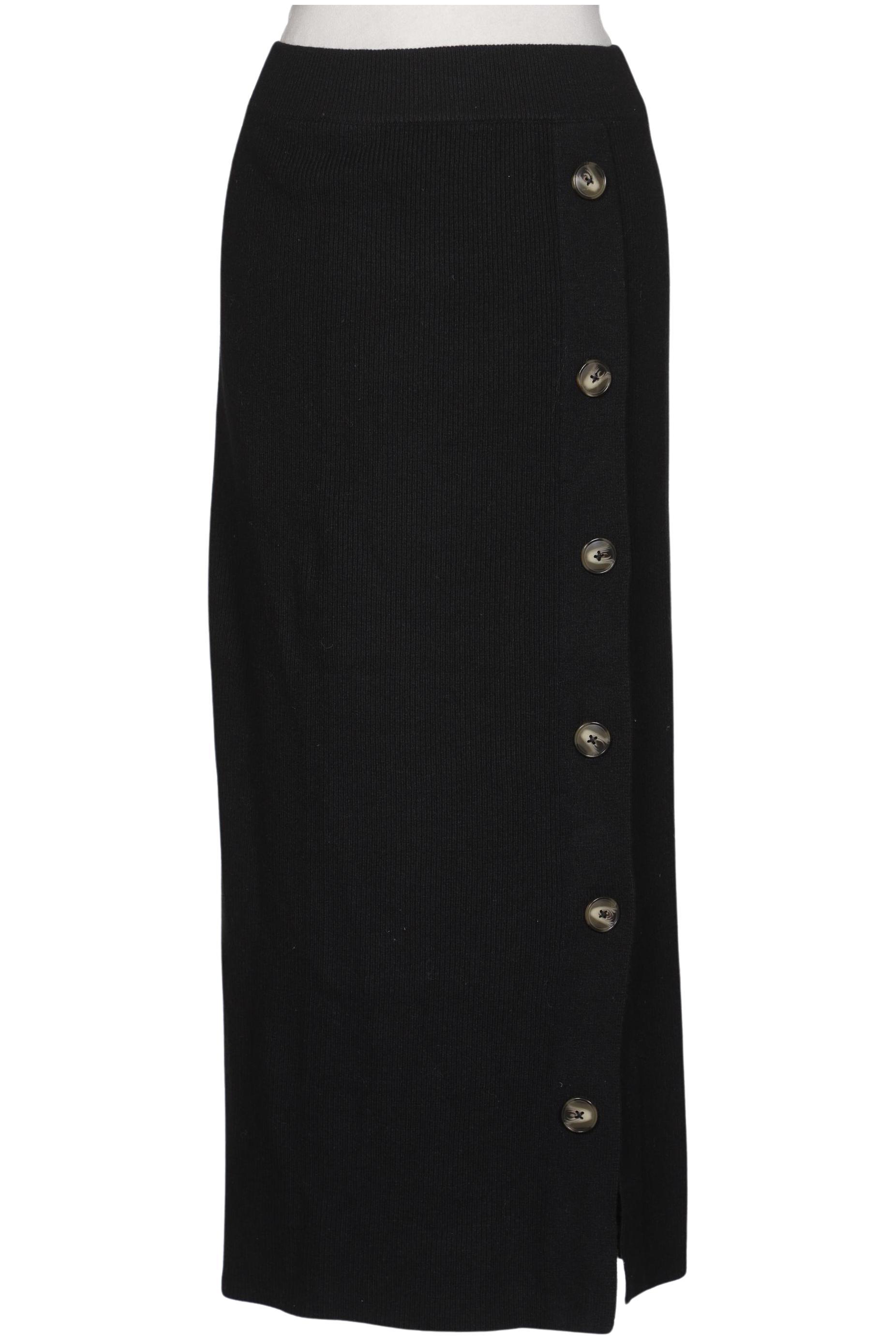 

Massimo Dutti Damen Rock, schwarz, Gr. 38