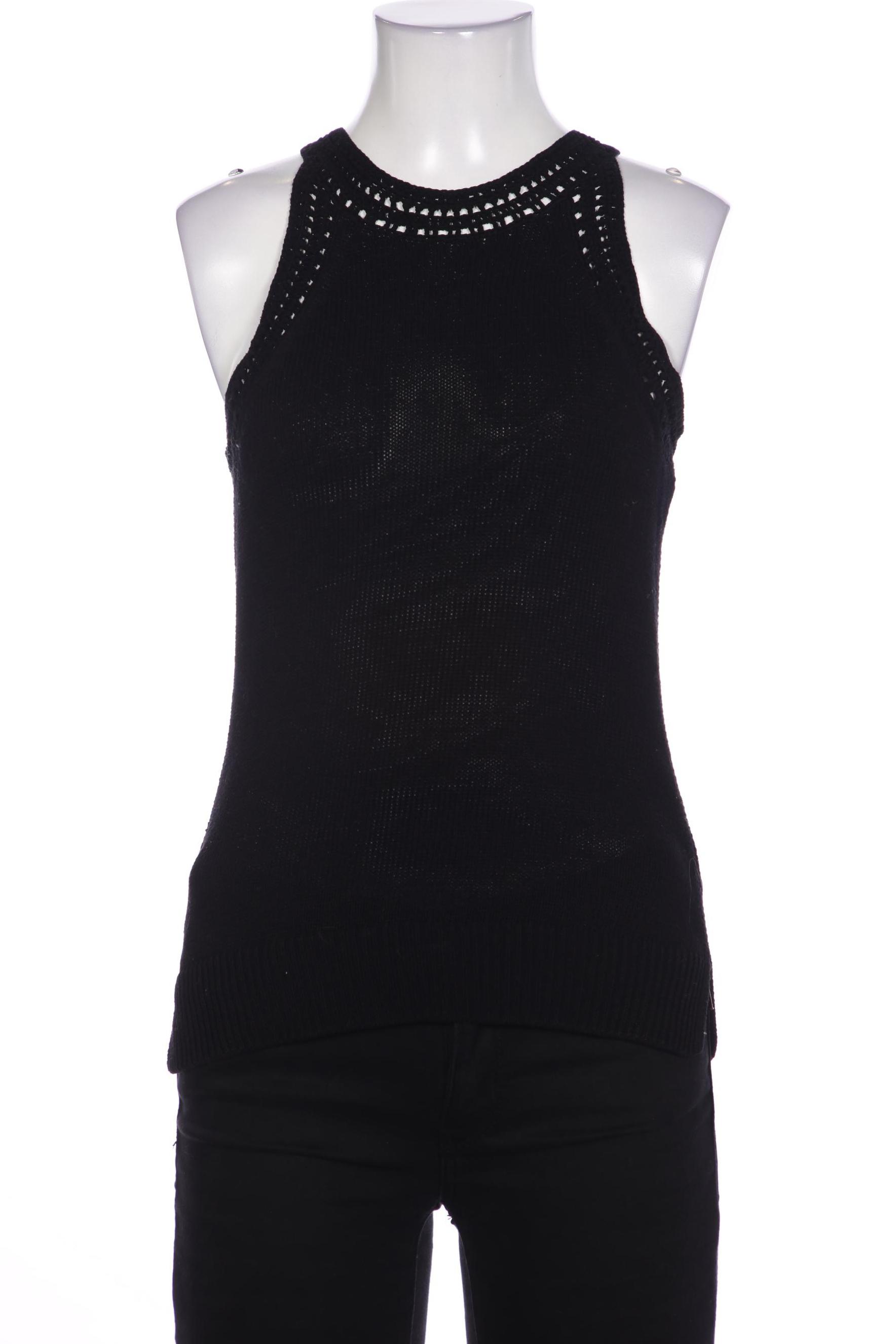 

Massimo Dutti Damen Top, schwarz