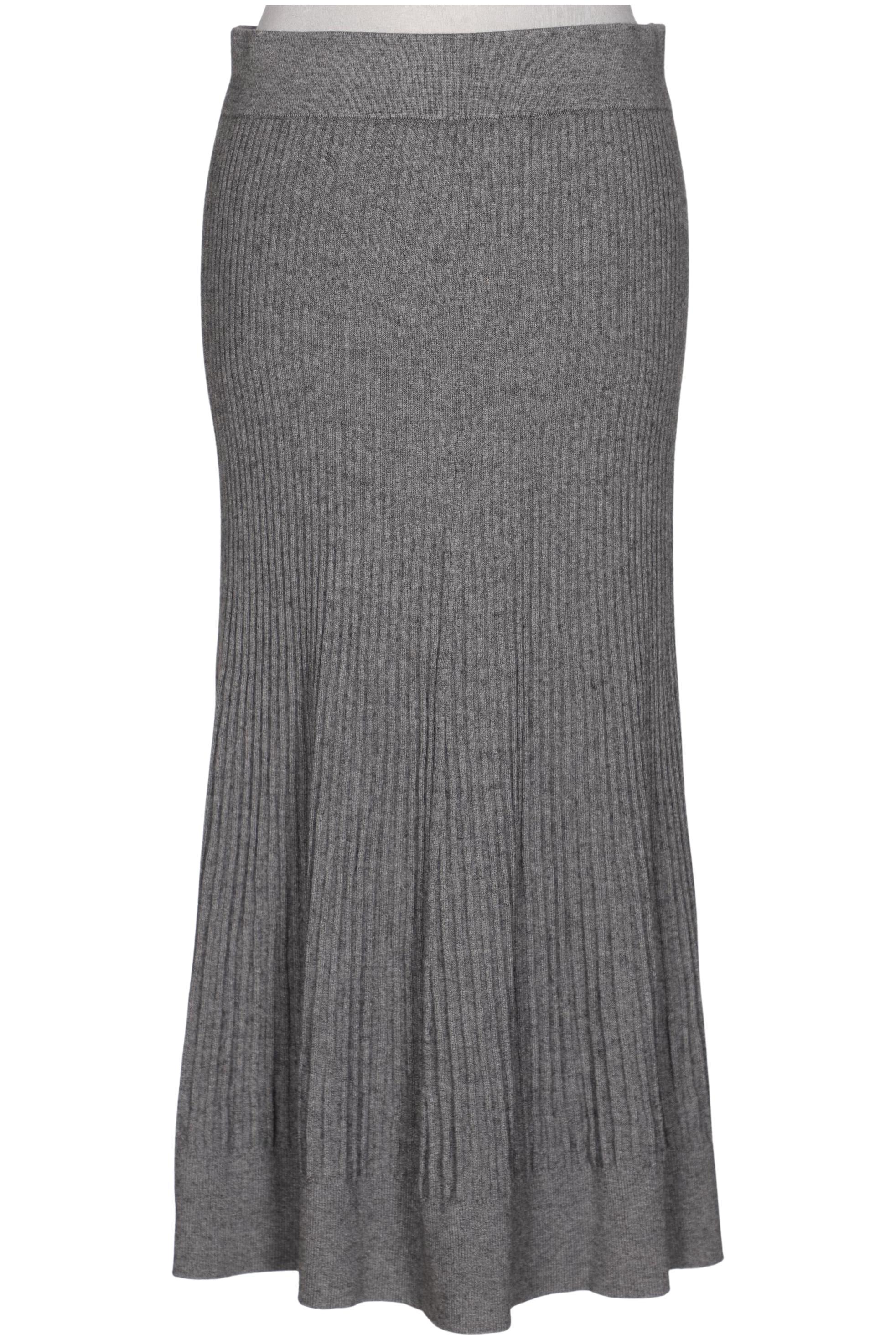 

Massimo Dutti Damen Rock, grau, Gr. 38