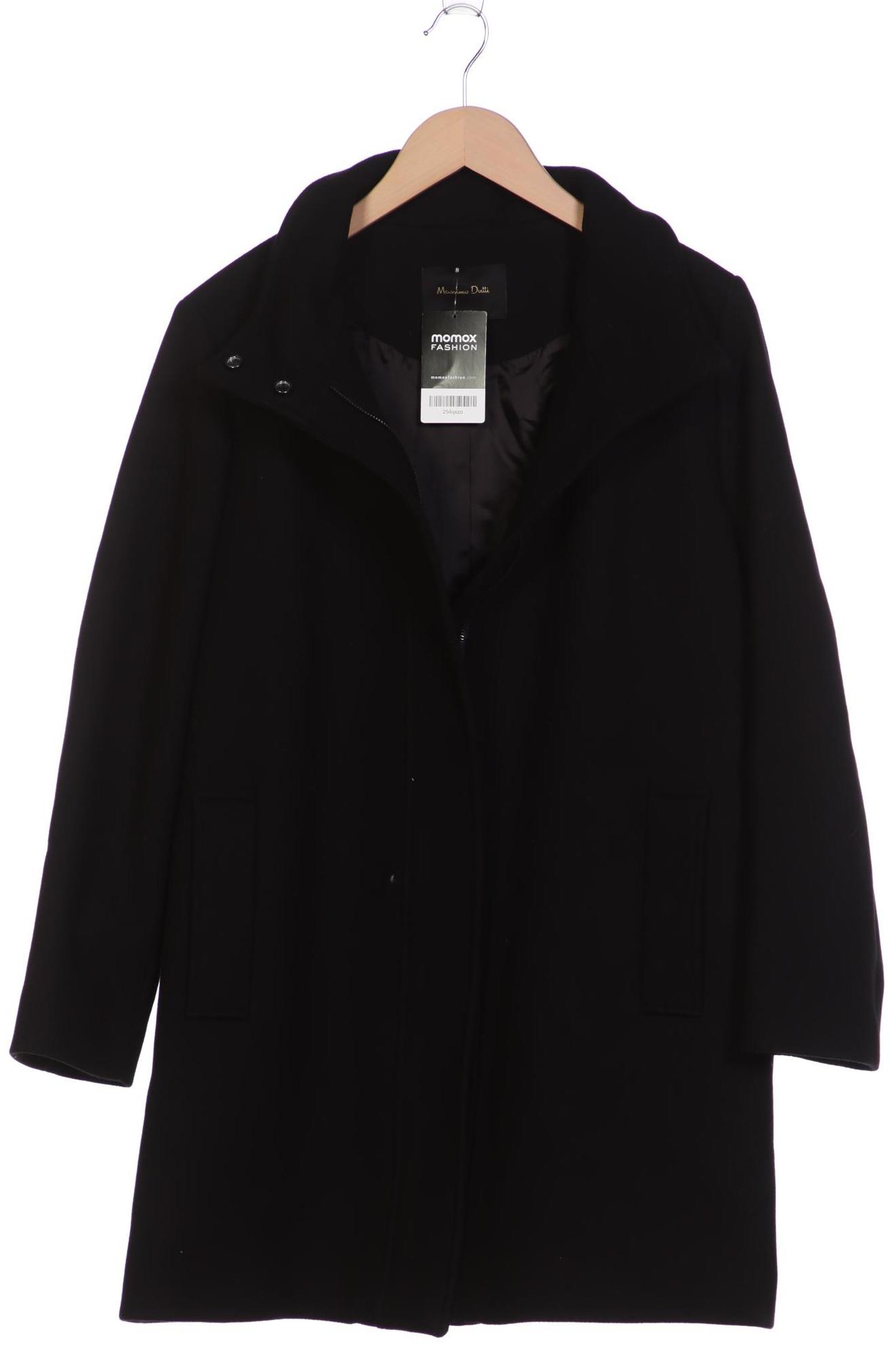 

Massimo Dutti Damen Mantel, schwarz, Gr. 38