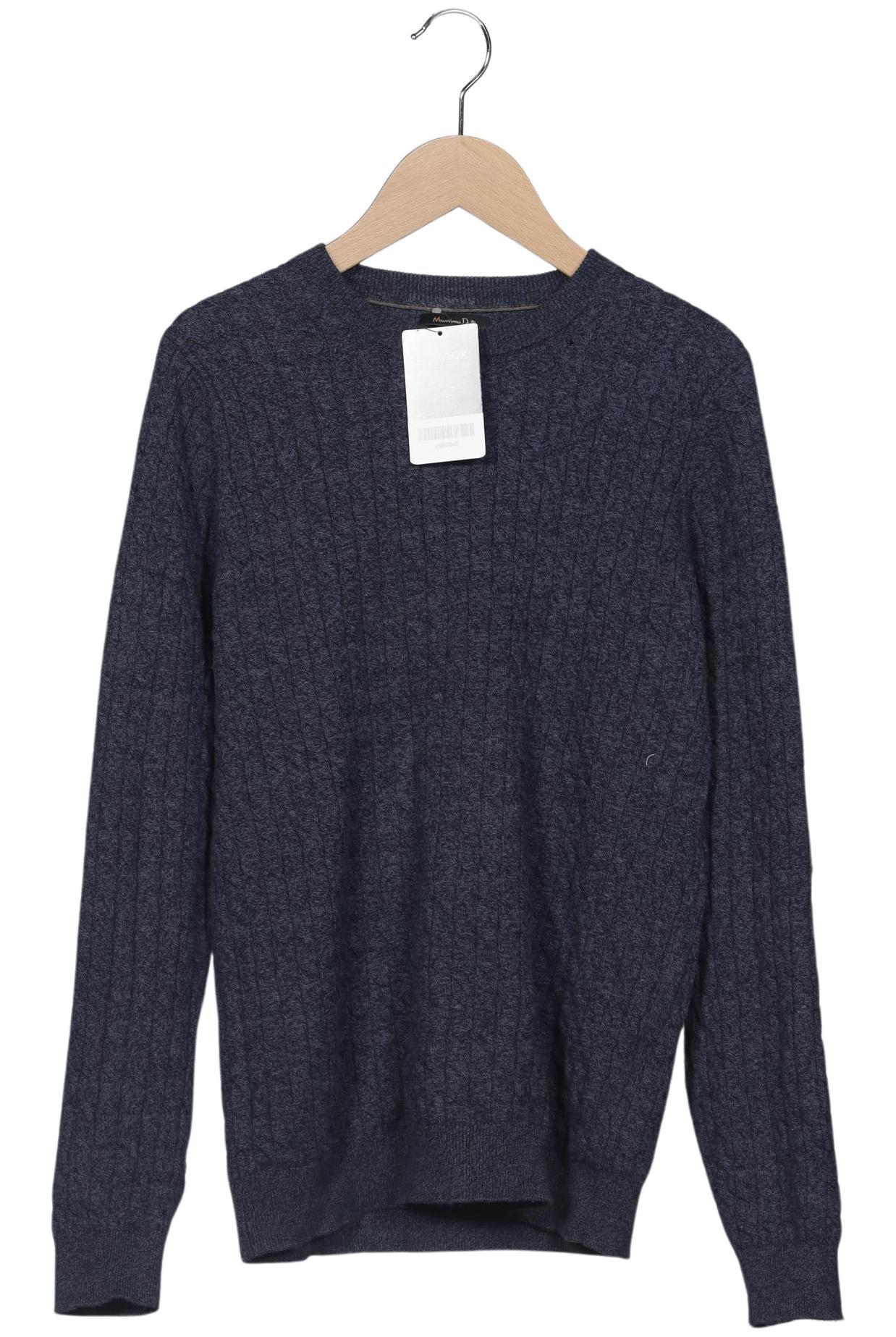 

Massimo Dutti Damen Pullover, marineblau, Gr. 36