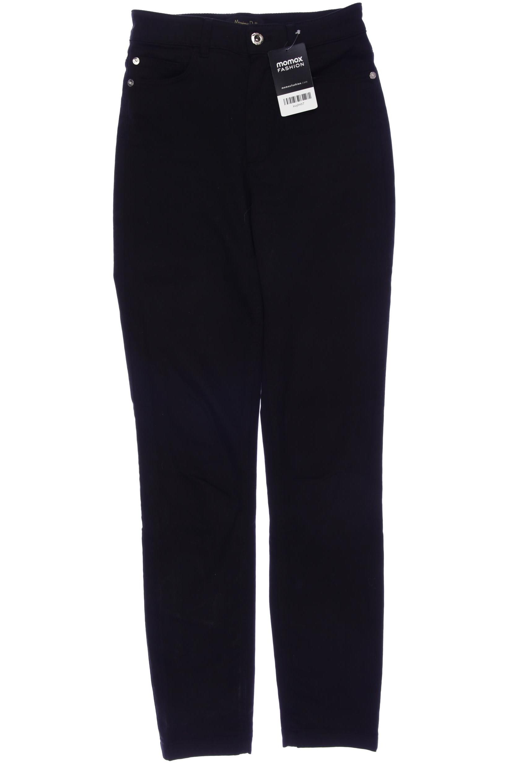 Thumbnail - Massimo Dutti Damen Stoffhose, schwarz, Gr. 34
