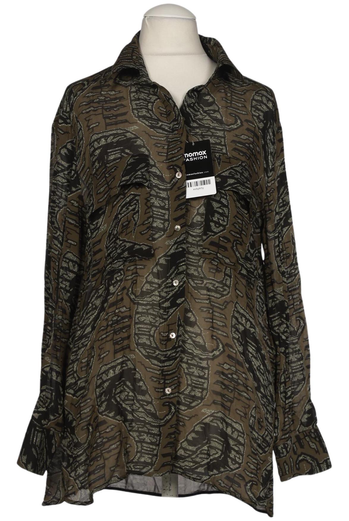 

Massimo Dutti Damen Bluse, grün, Gr. 36