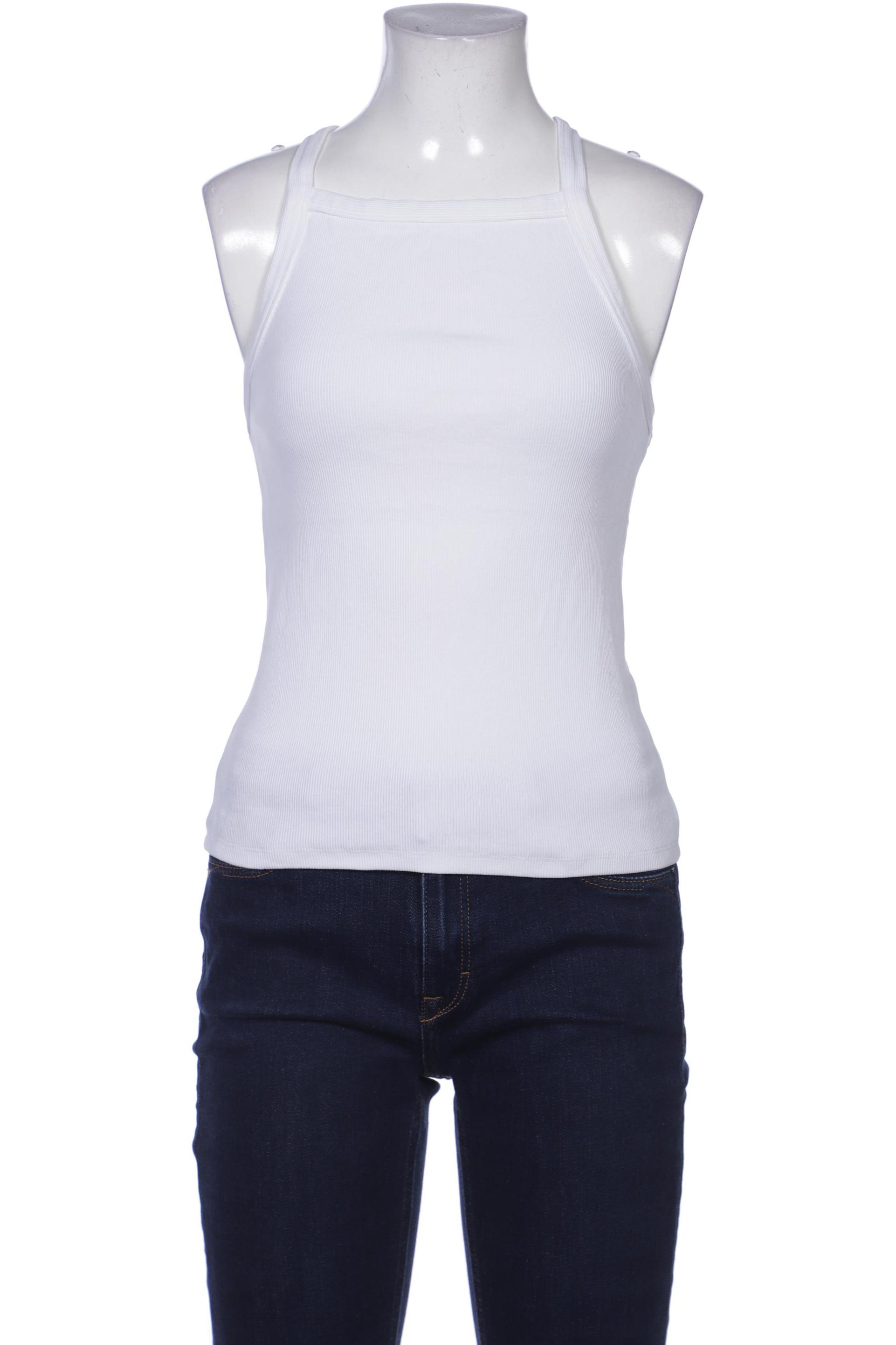 

Massimo Dutti Damen Top, weiß, Gr. 36