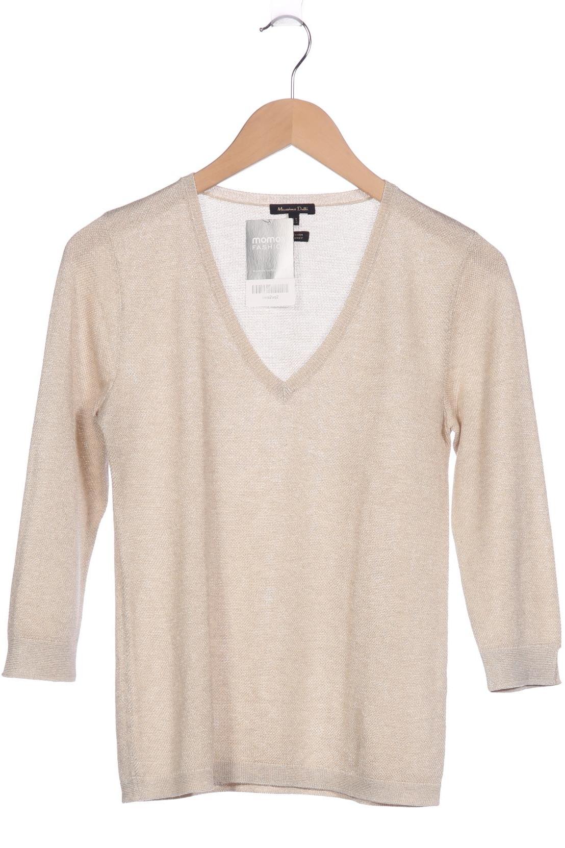 

Massimo Dutti Damen Pullover, beige, Gr. 38