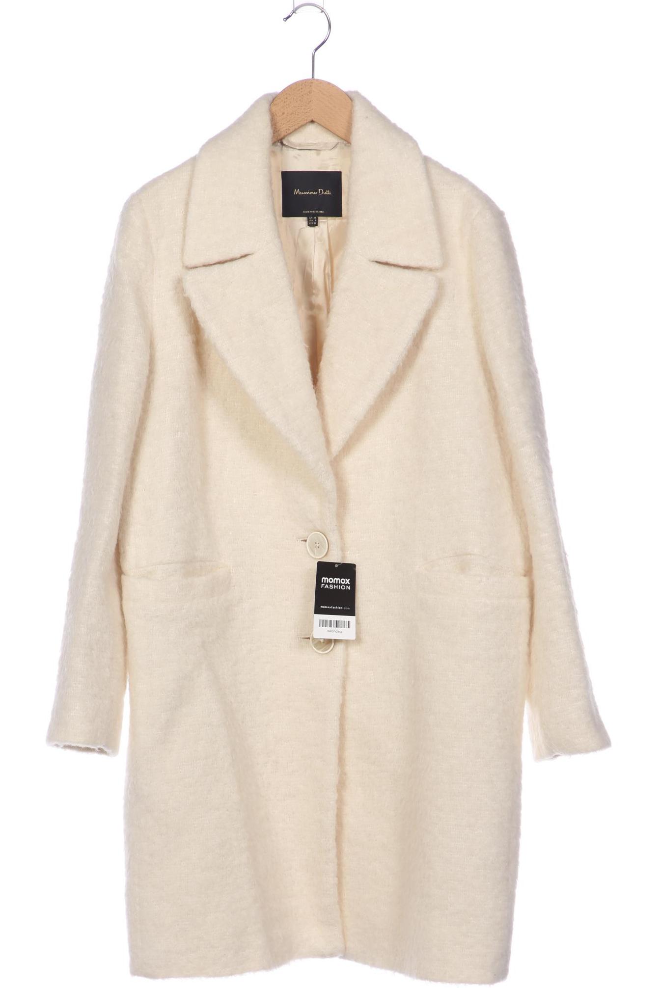 

Massimo Dutti Damen Mantel, beige, Gr. 38