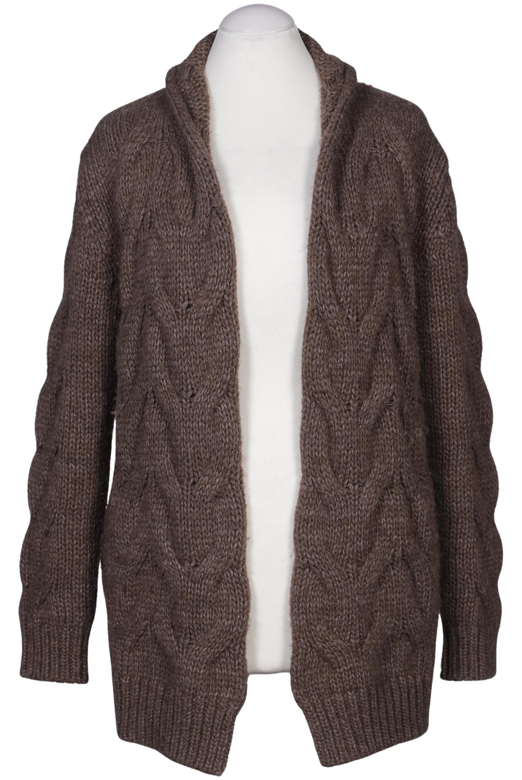 

Massimo Dutti Damen Strickjacke, braun, Gr. 36