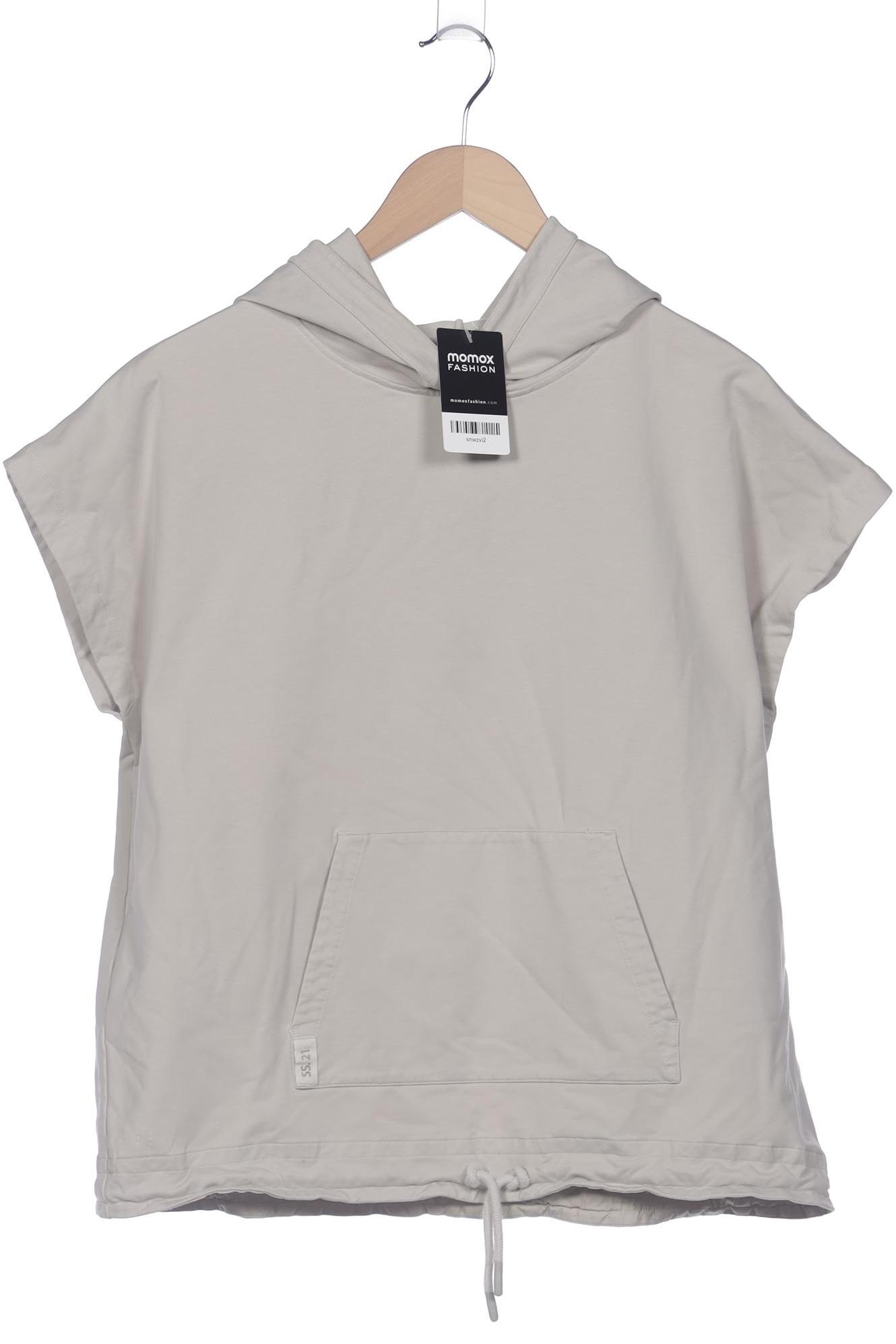 

Massimo Dutti Damen Kapuzenpullover, grau, Gr. 38