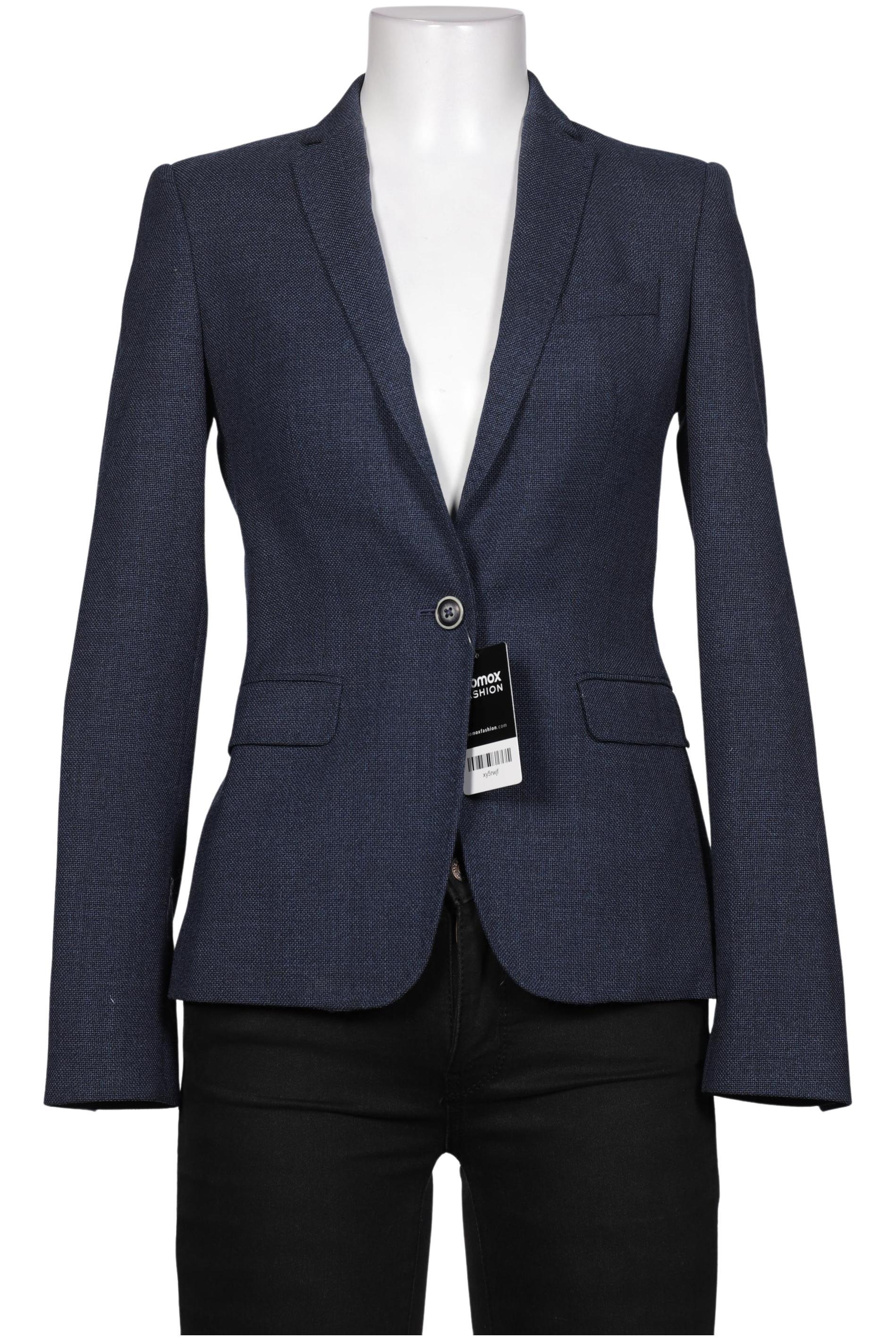 

Massimo Dutti Damen Blazer, marineblau, Gr. 36