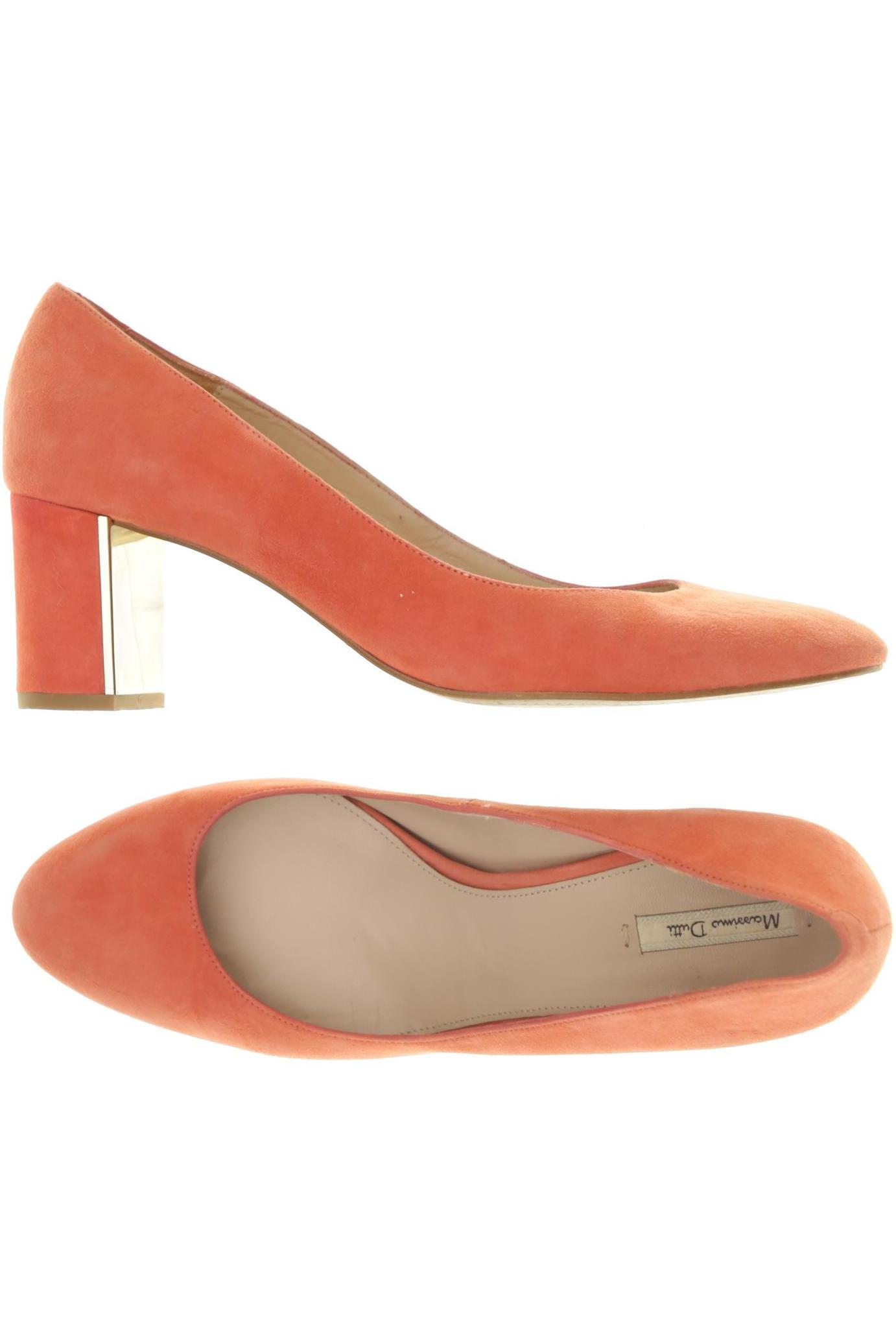 

Massimo Dutti Damen Pumps, orange, Gr. 40