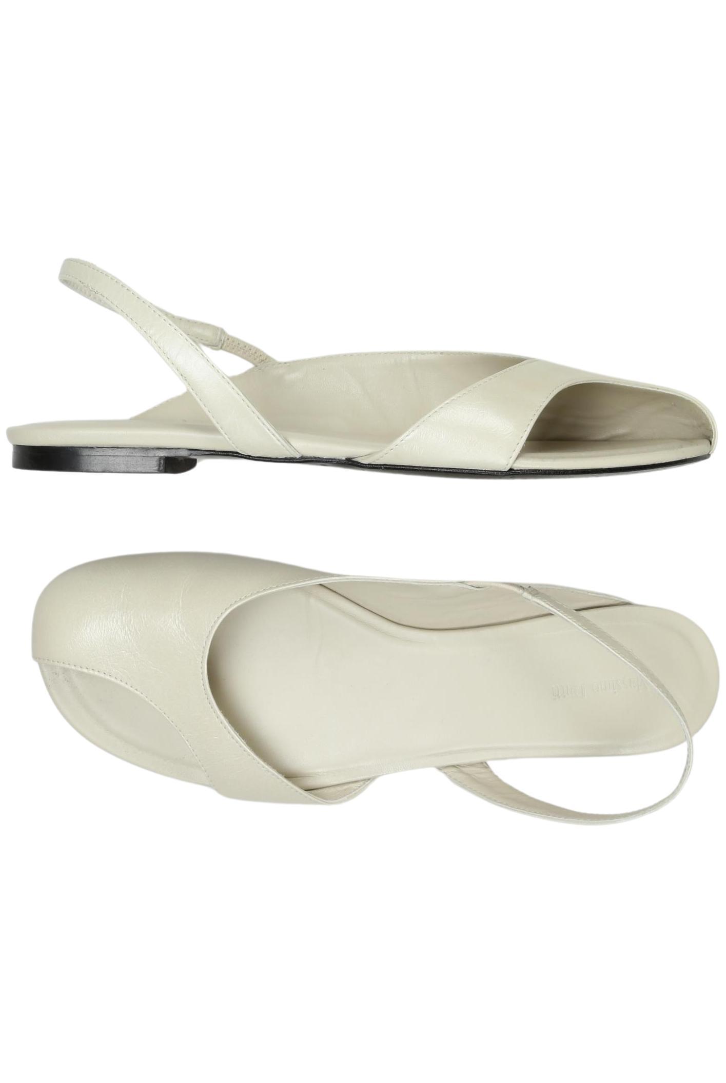 

Massimo Dutti Damen Ballerinas, cremeweiß, Gr. 38