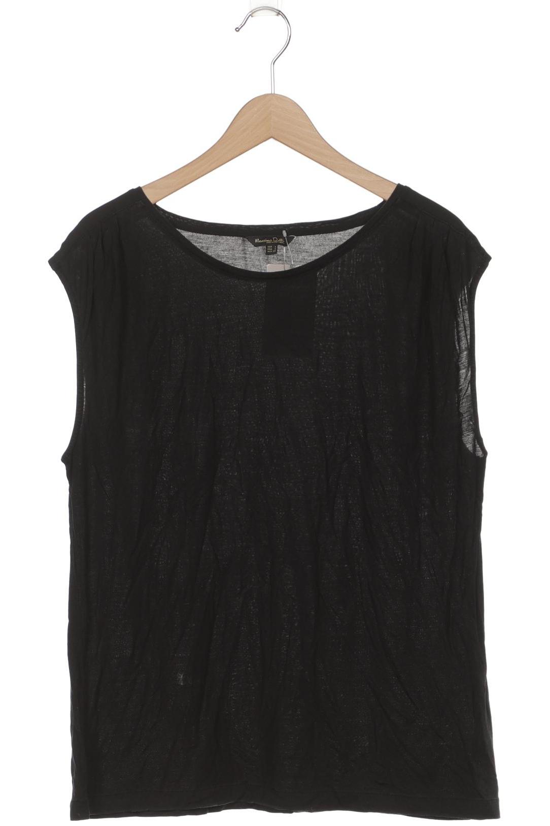 

Massimo Dutti Damen T-Shirt, schwarz, Gr. 42