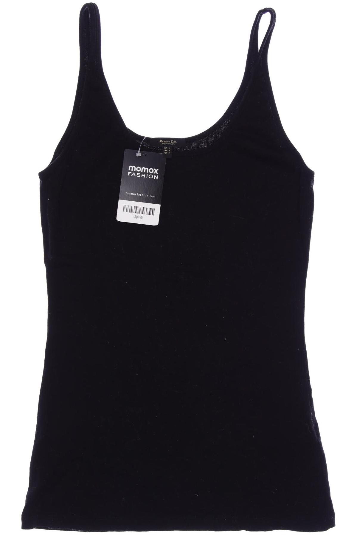 

Massimo Dutti Damen Top, schwarz