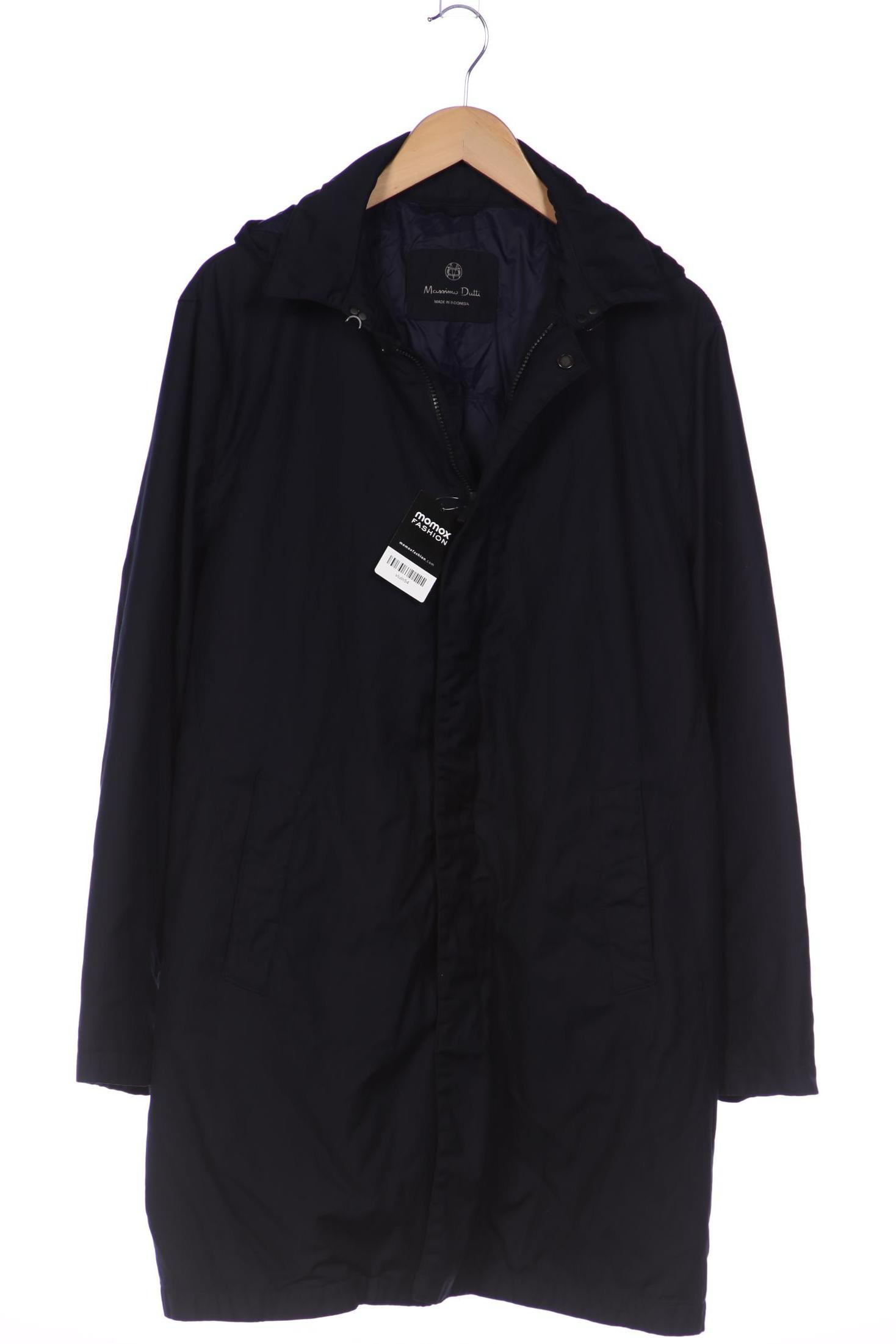 

Massimo Dutti Damen Mantel, marineblau, Gr. 44