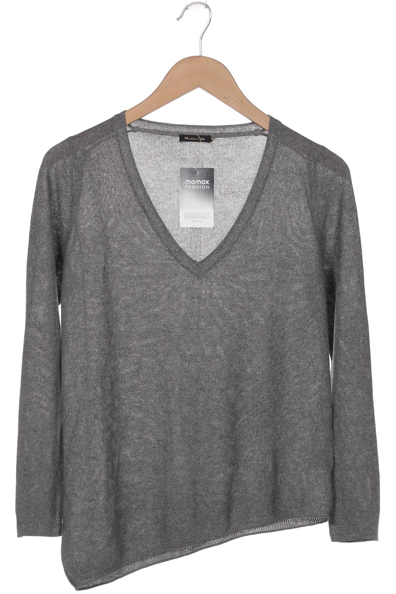 

Massimo Dutti Damen Pullover, grau, Gr. 42