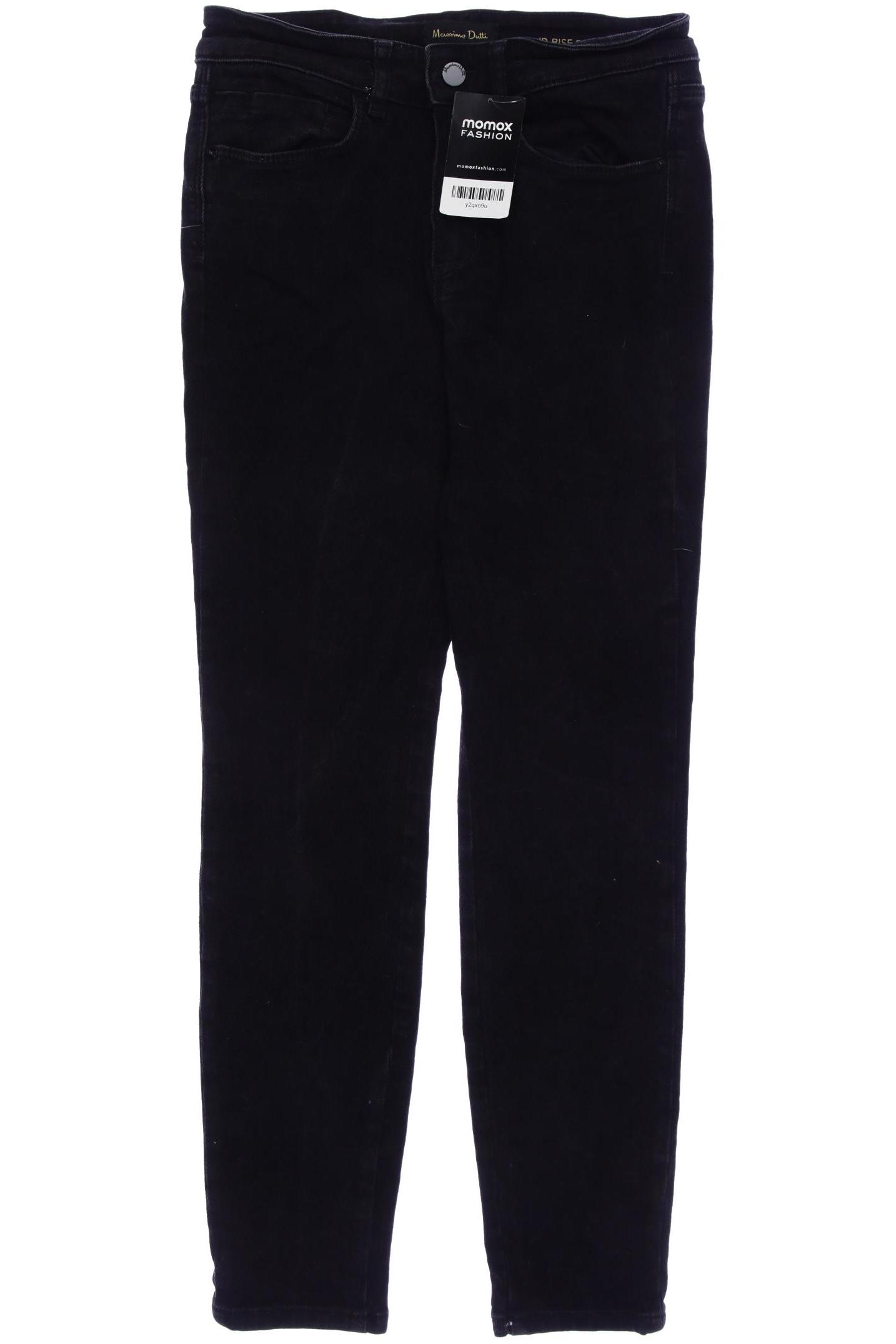 

Massimo Dutti Damen Jeans, schwarz