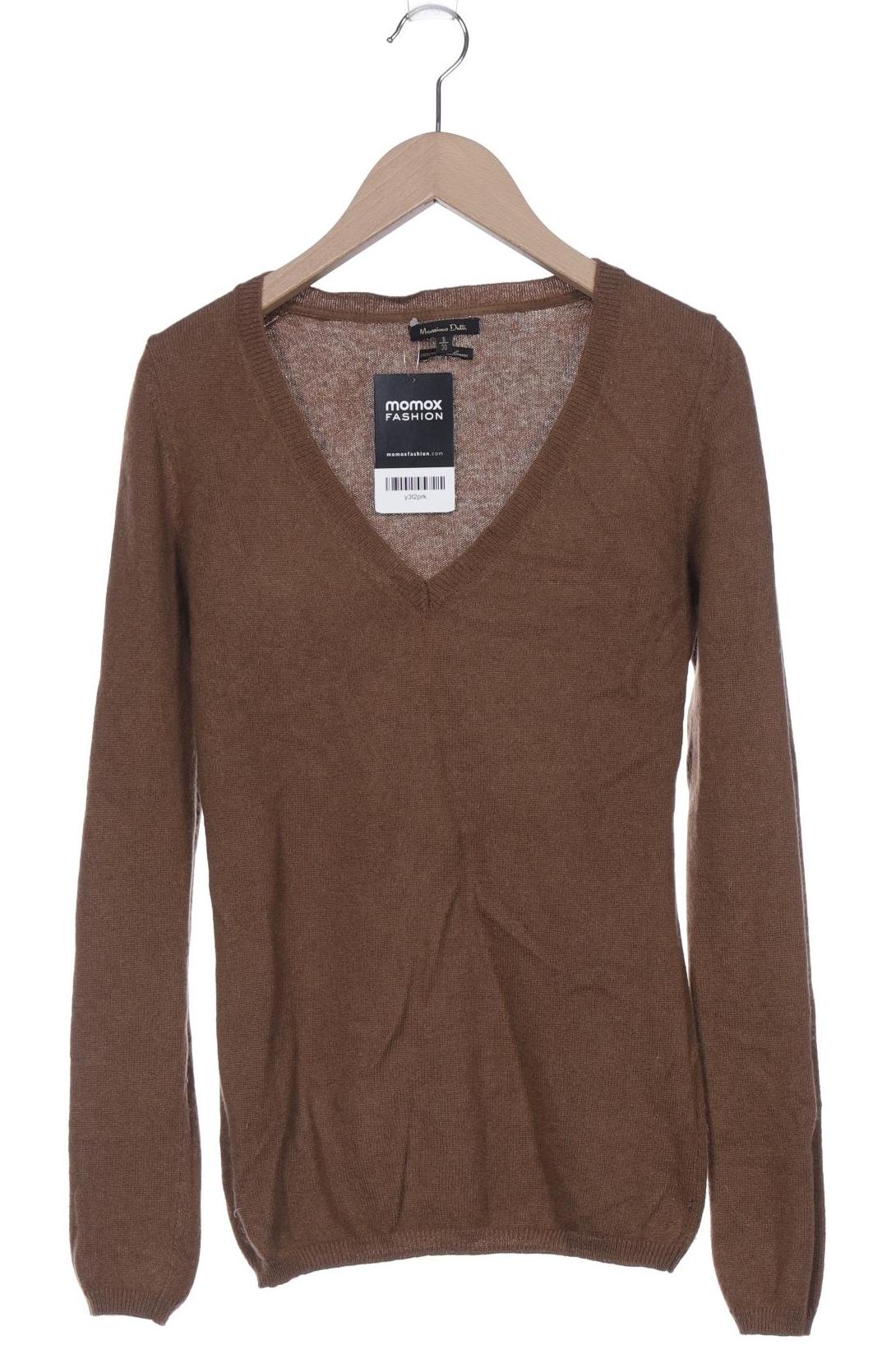 

Massimo Dutti Damen Pullover, braun, Gr. 36