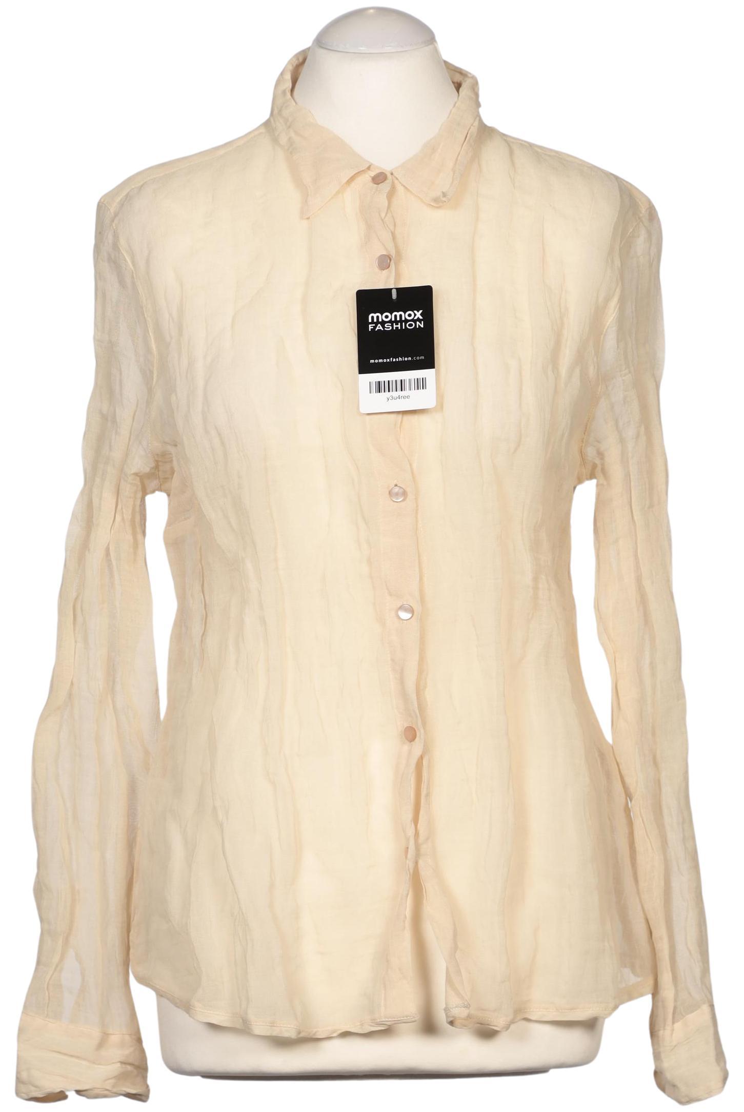 

Massimo Dutti Damen Bluse, cremeweiß, Gr. 38