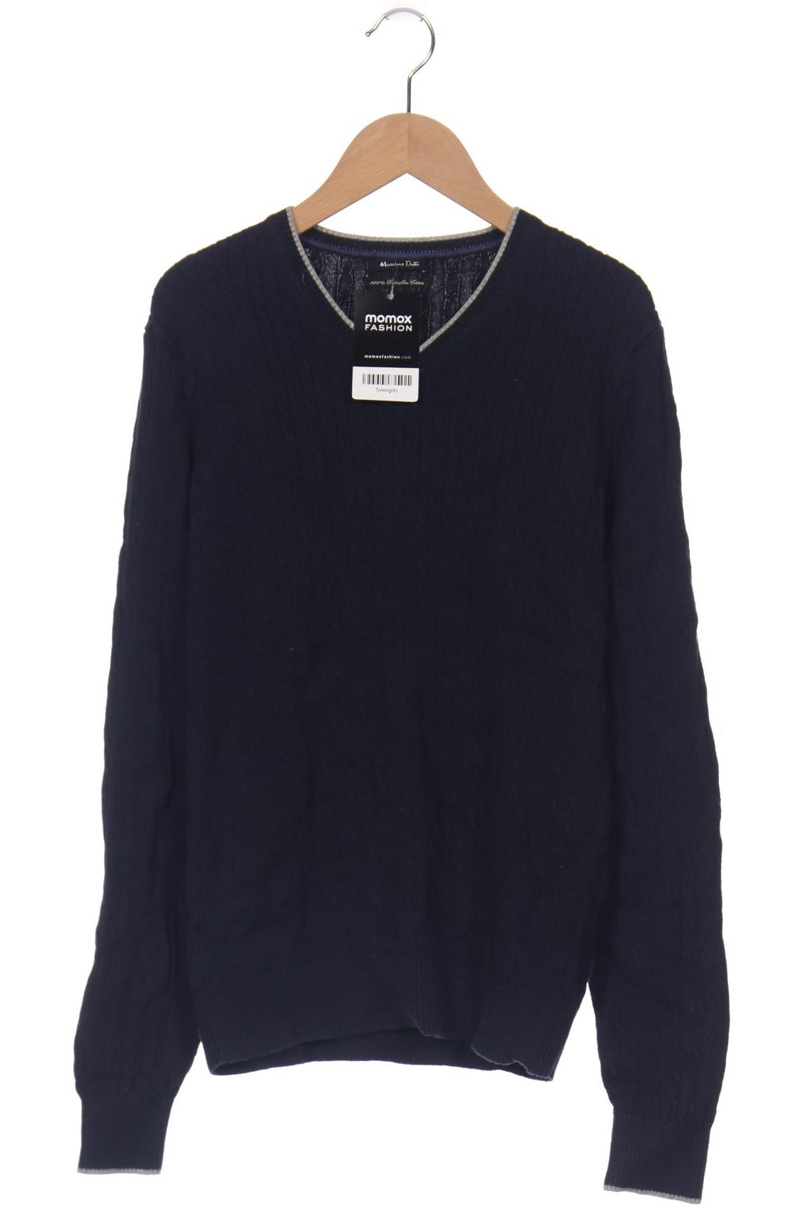 

Massimo Dutti Damen Pullover, marineblau, Gr. 38