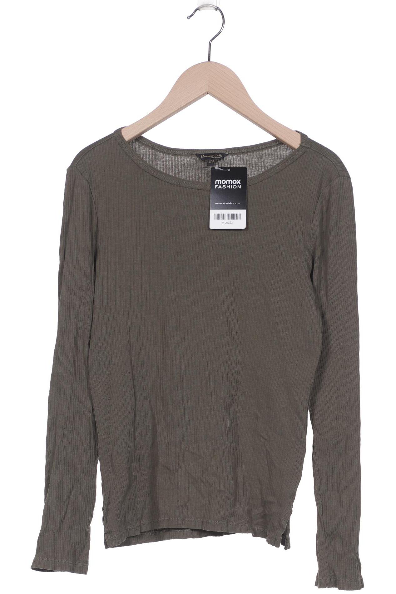 

Massimo Dutti Damen Langarmshirt, grün