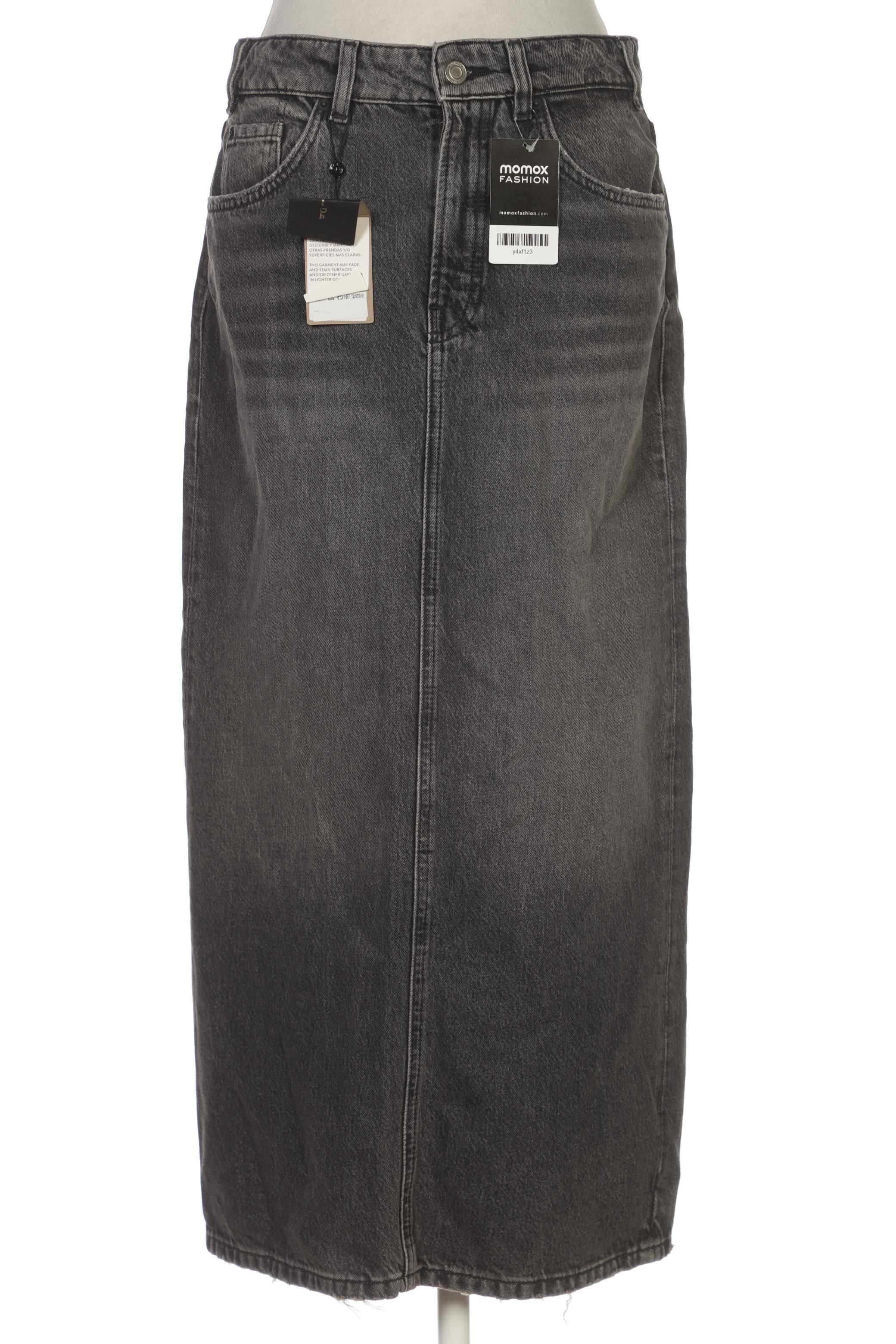 

Massimo Dutti Damen Rock, grau, Gr. 36