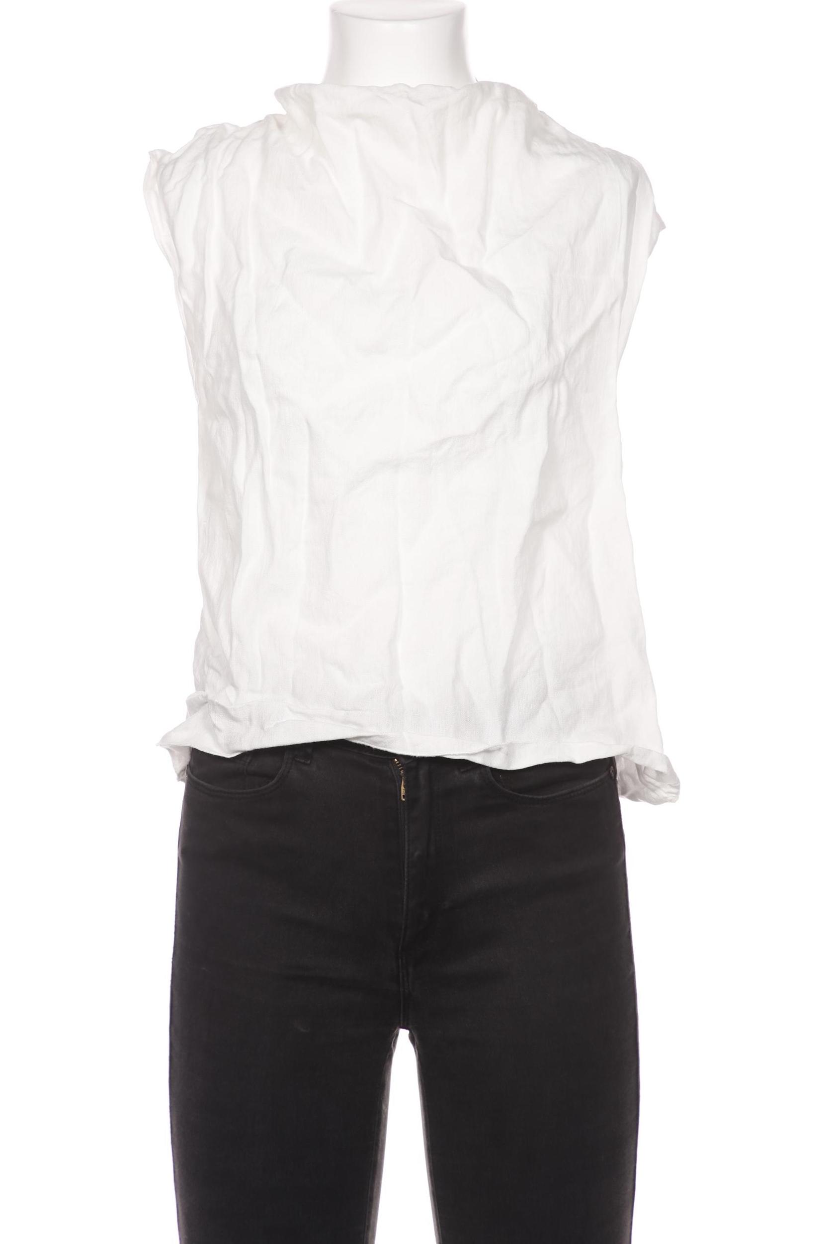 

Massimo Dutti Damen Bluse, cremeweiß, Gr. 36