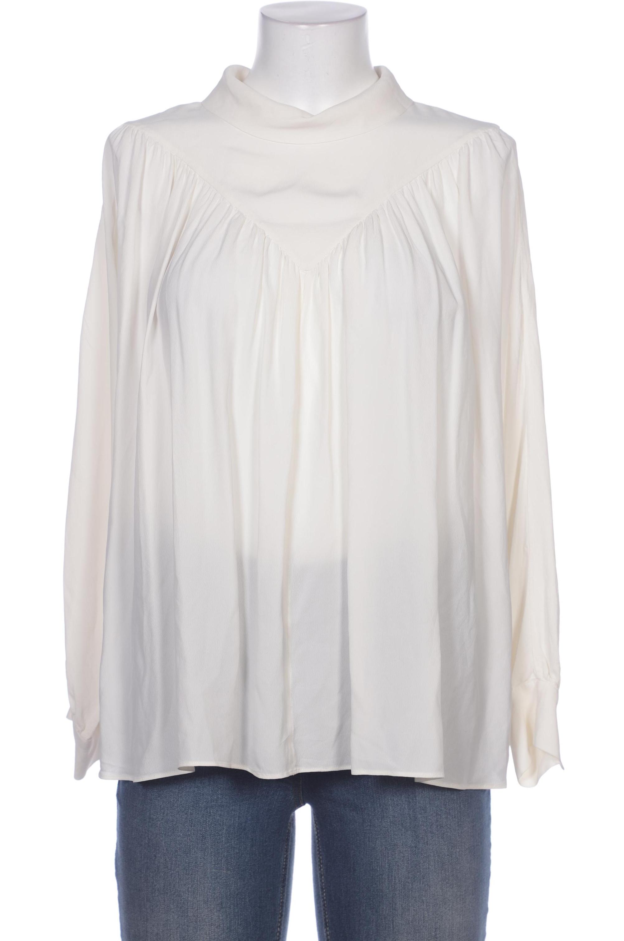 

Massimo Dutti Damen Bluse, weiß, Gr. 36