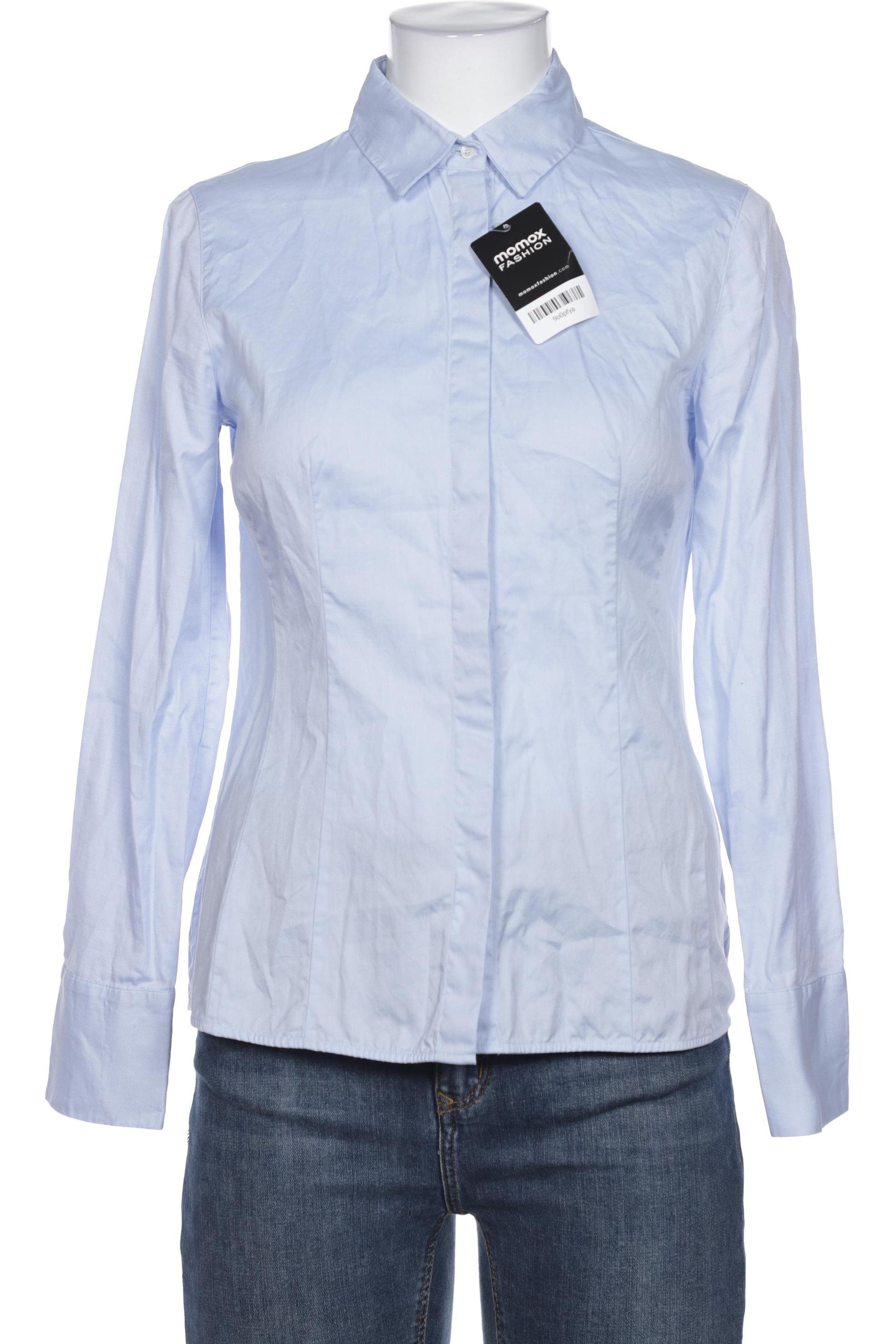 

Massimo Dutti Damen Bluse, blau, Gr. 38