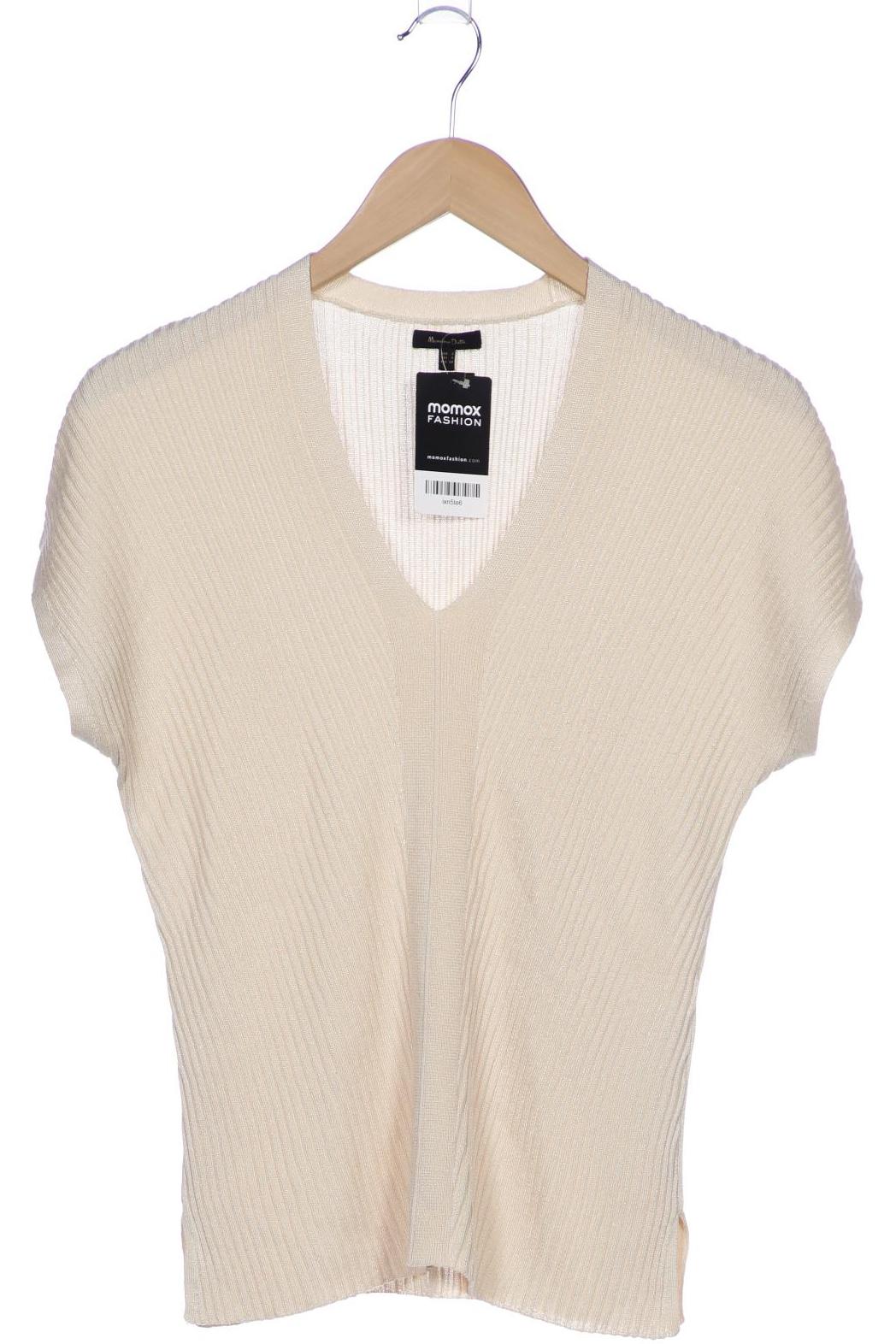 

Massimo Dutti Damen Pullover, beige, Gr. 36