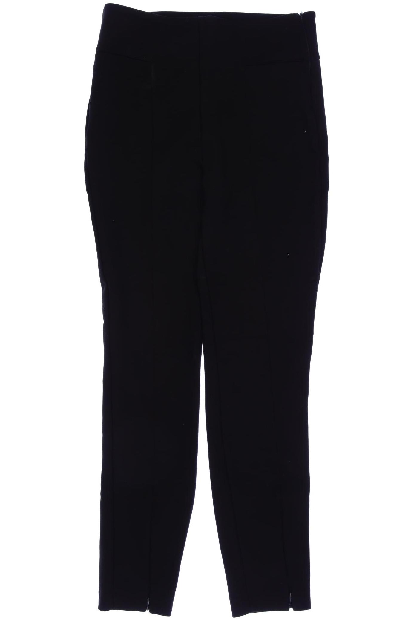 

Massimo Dutti Damen Stoffhose, schwarz, Gr. 0