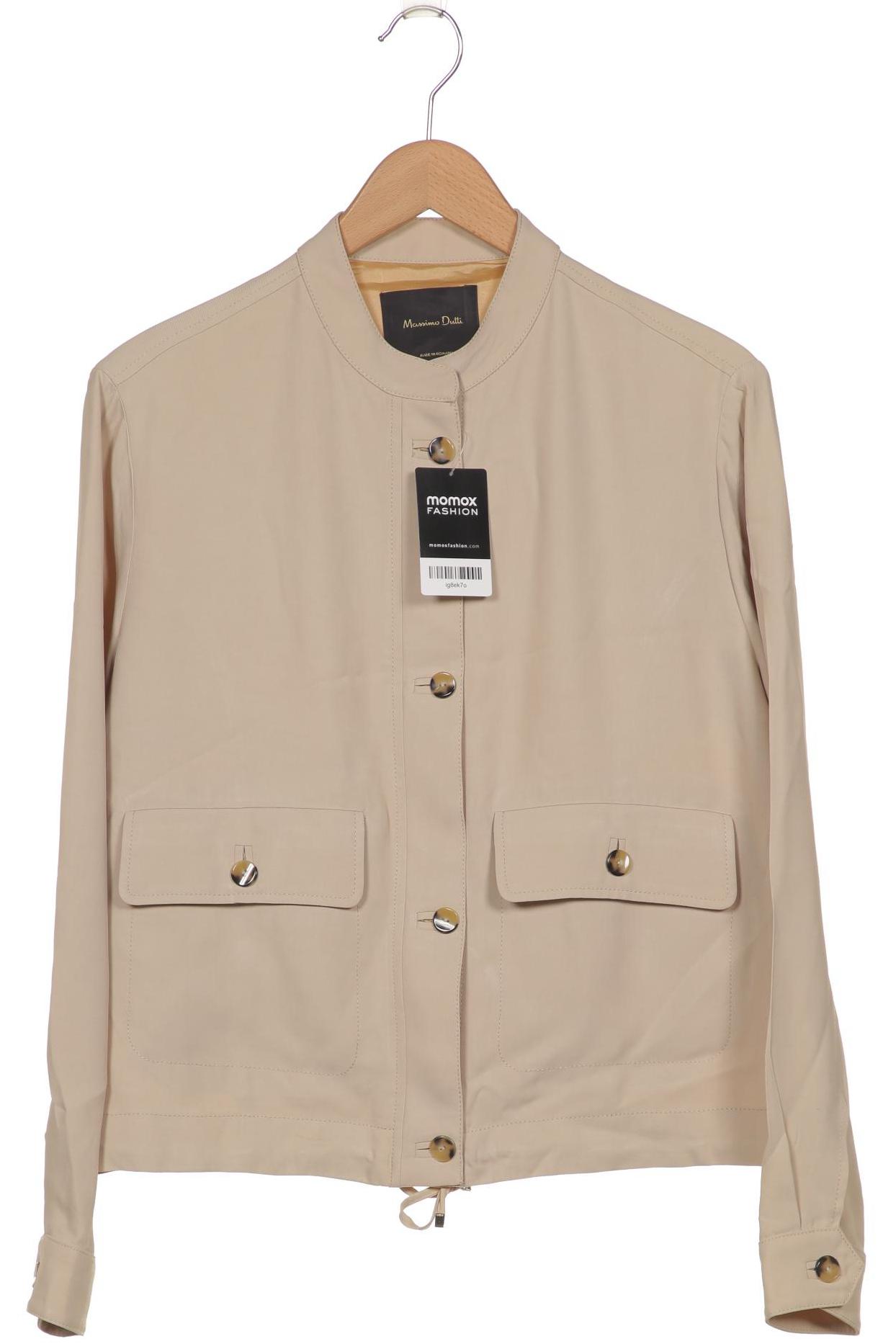 

Massimo Dutti Damen Jacke, beige, Gr. 42