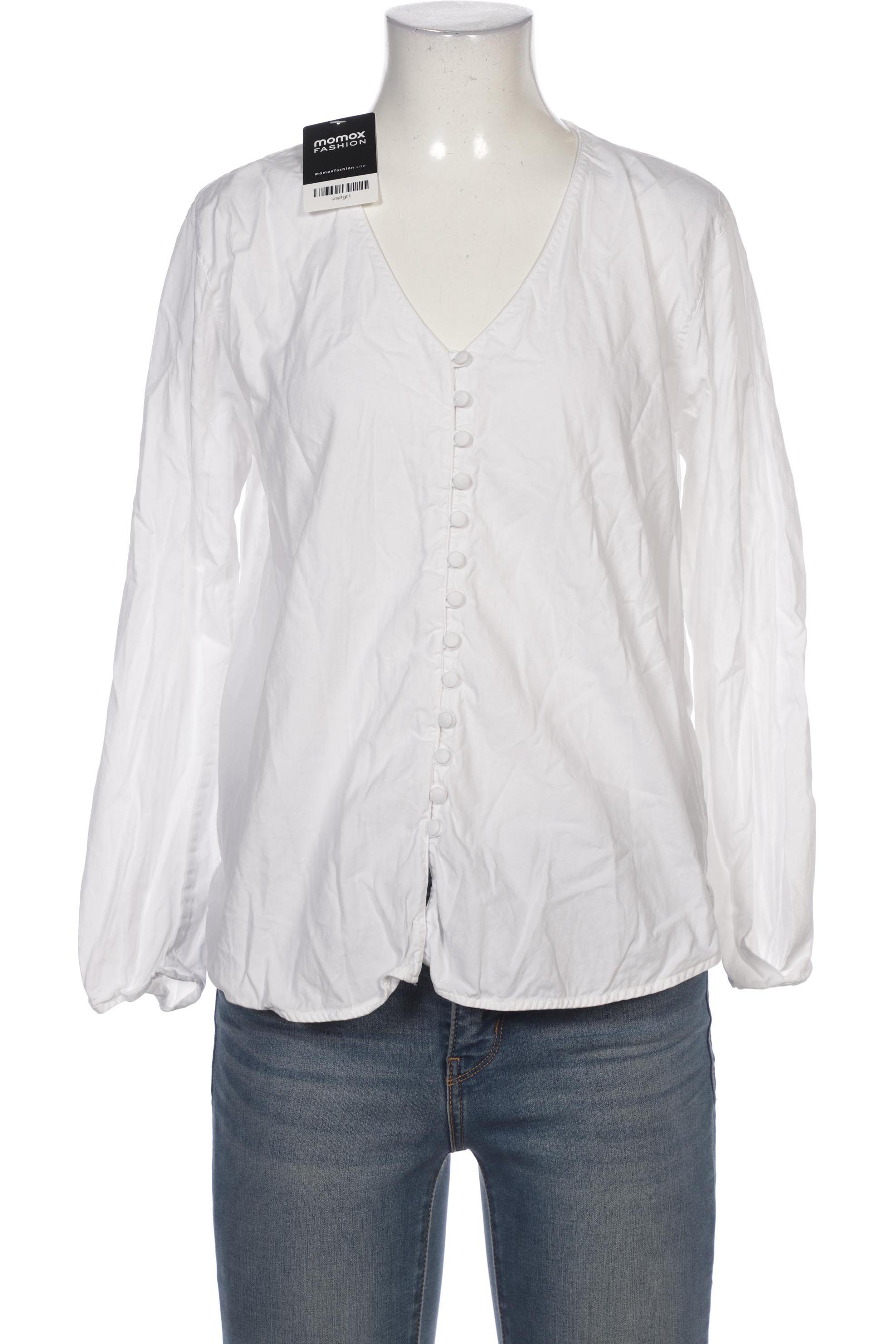 

Massimo Dutti Damen Bluse, weiß, Gr. 36
