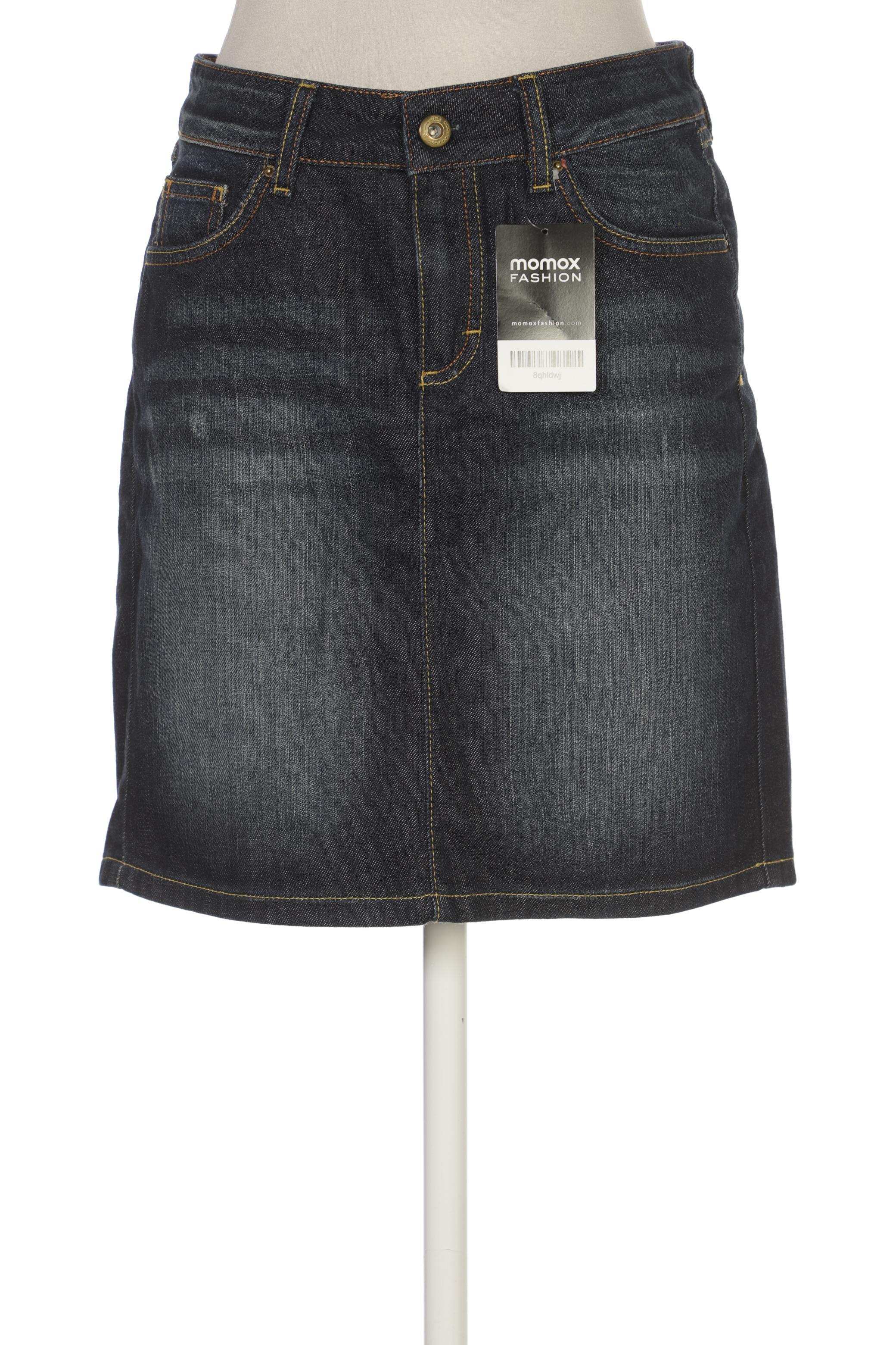 

Massimo Dutti Damen Rock, marineblau, Gr. 36