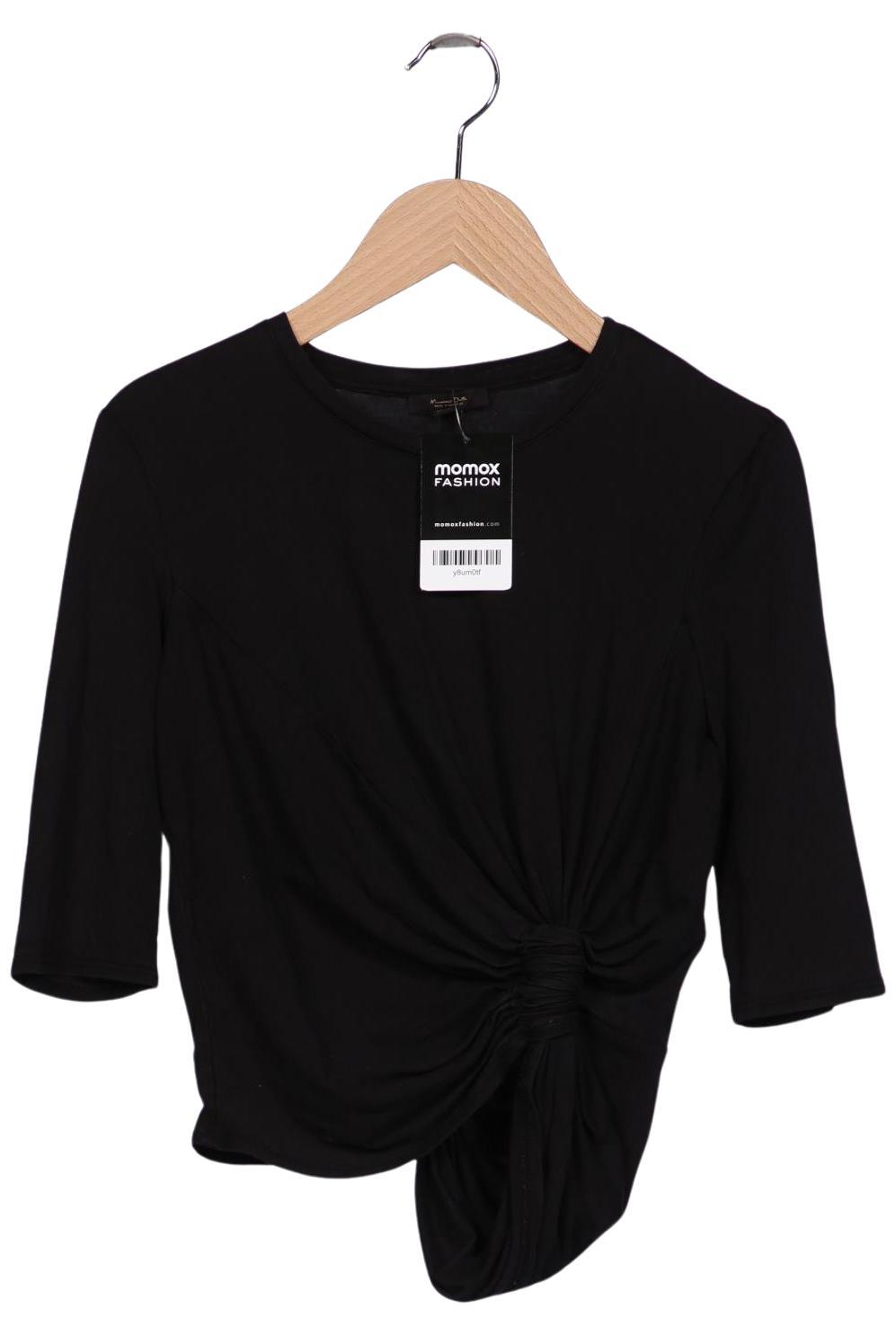 

Massimo Dutti Damen T-Shirt, schwarz, Gr. 34