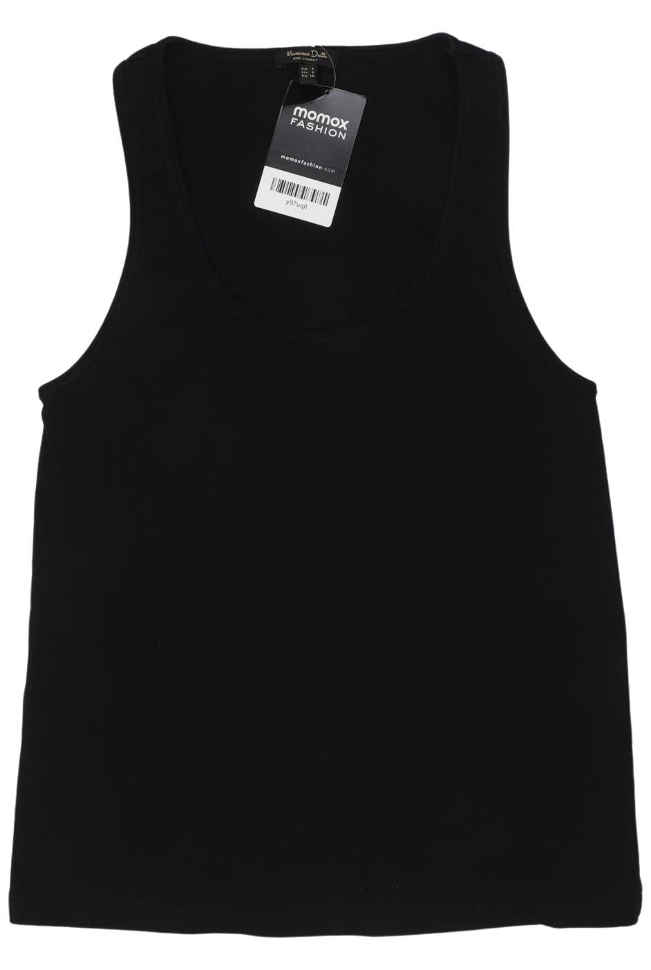 

Massimo Dutti Damen Top, schwarz, Gr. 36