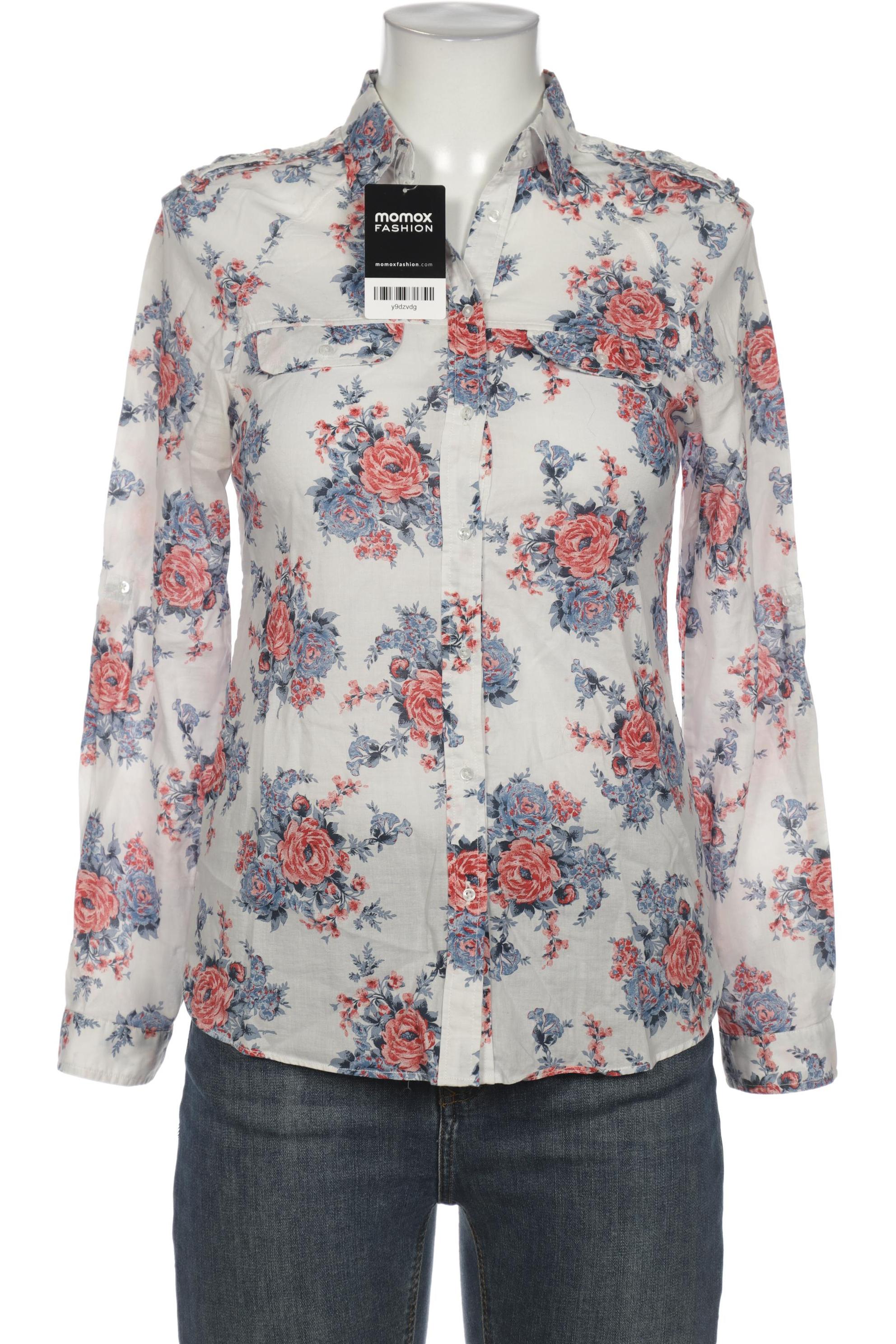 

Massimo Dutti Damen Bluse, weiß, Gr. 38