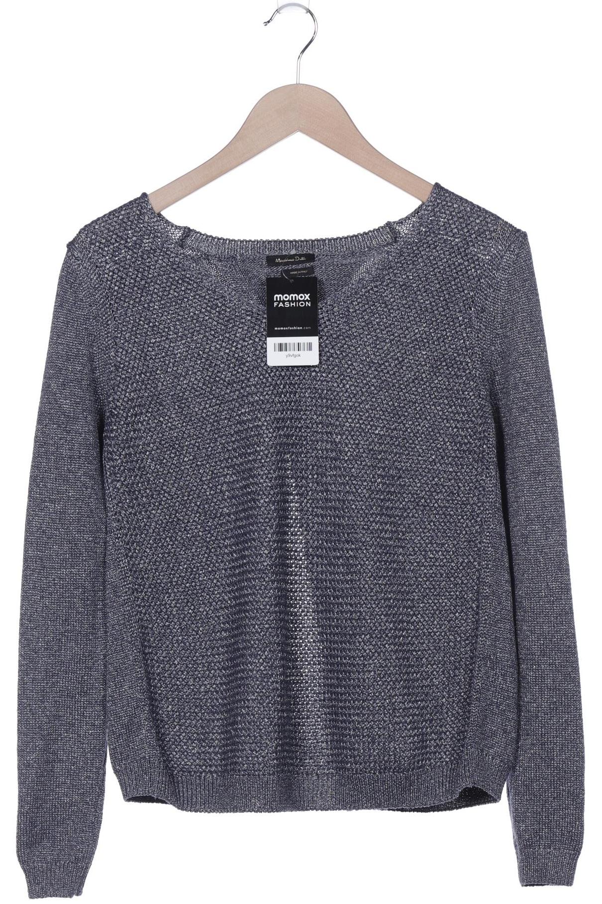

Massimo Dutti Damen Pullover, marineblau, Gr. 38