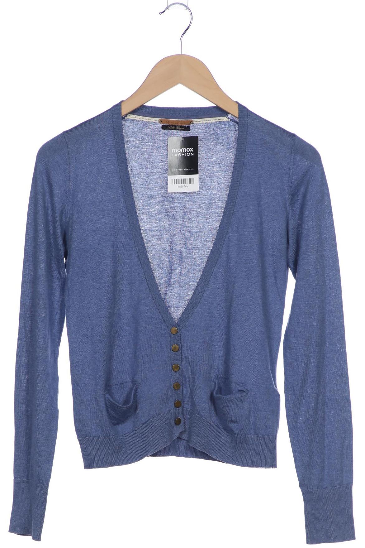 

Massimo Dutti Damen Strickjacke, blau, Gr. 30
