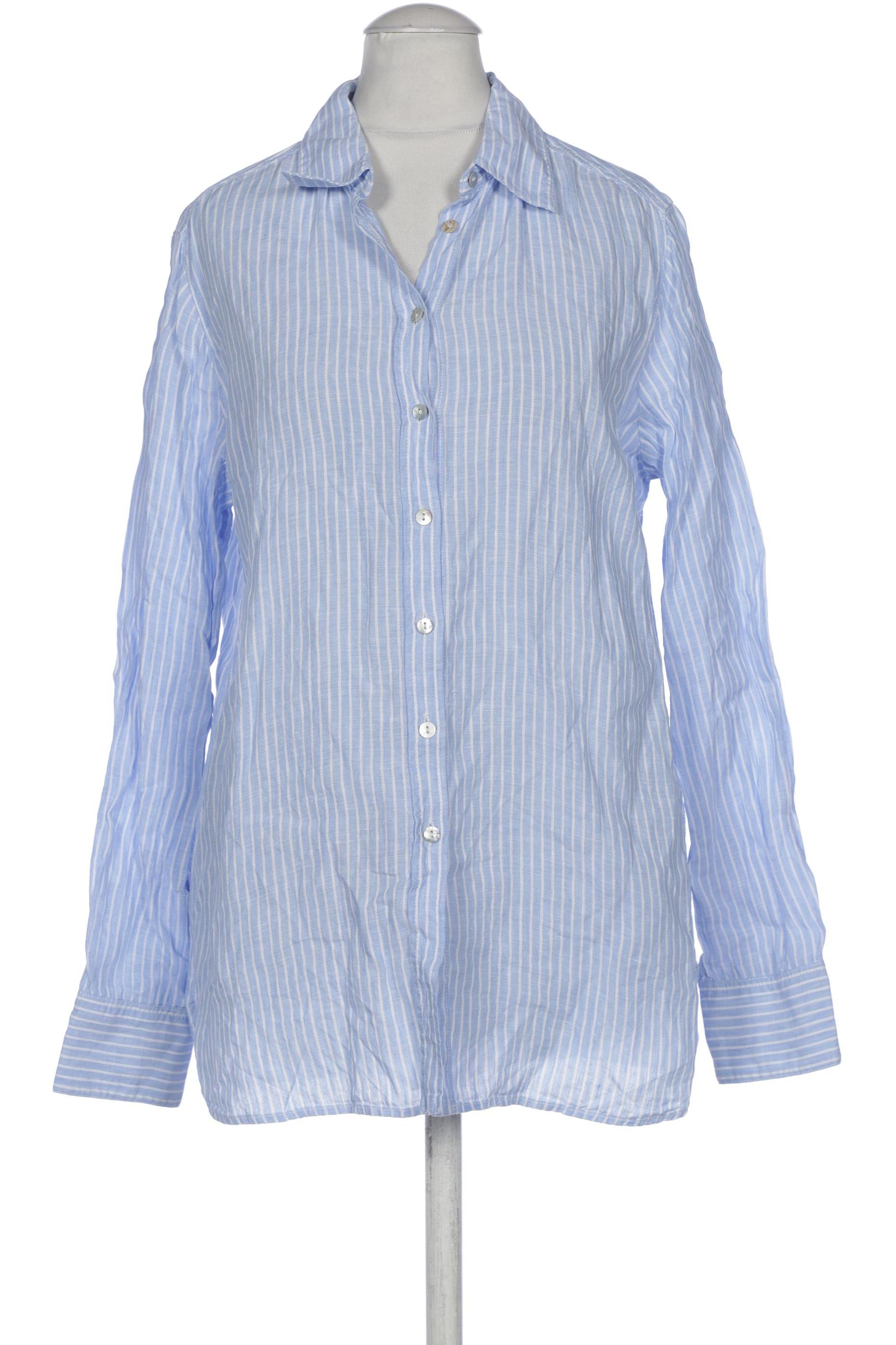 

Massimo Dutti Damen Bluse, blau, Gr. 36