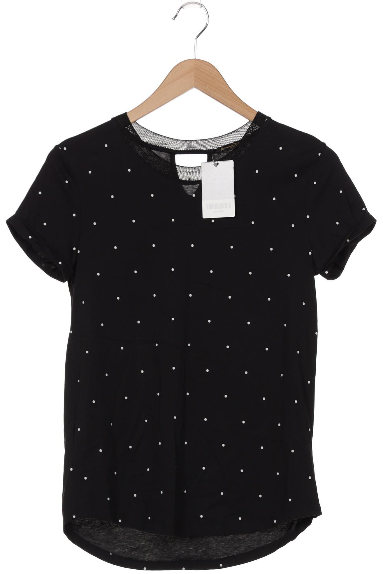 

Massimo Dutti Damen T-Shirt, schwarz
