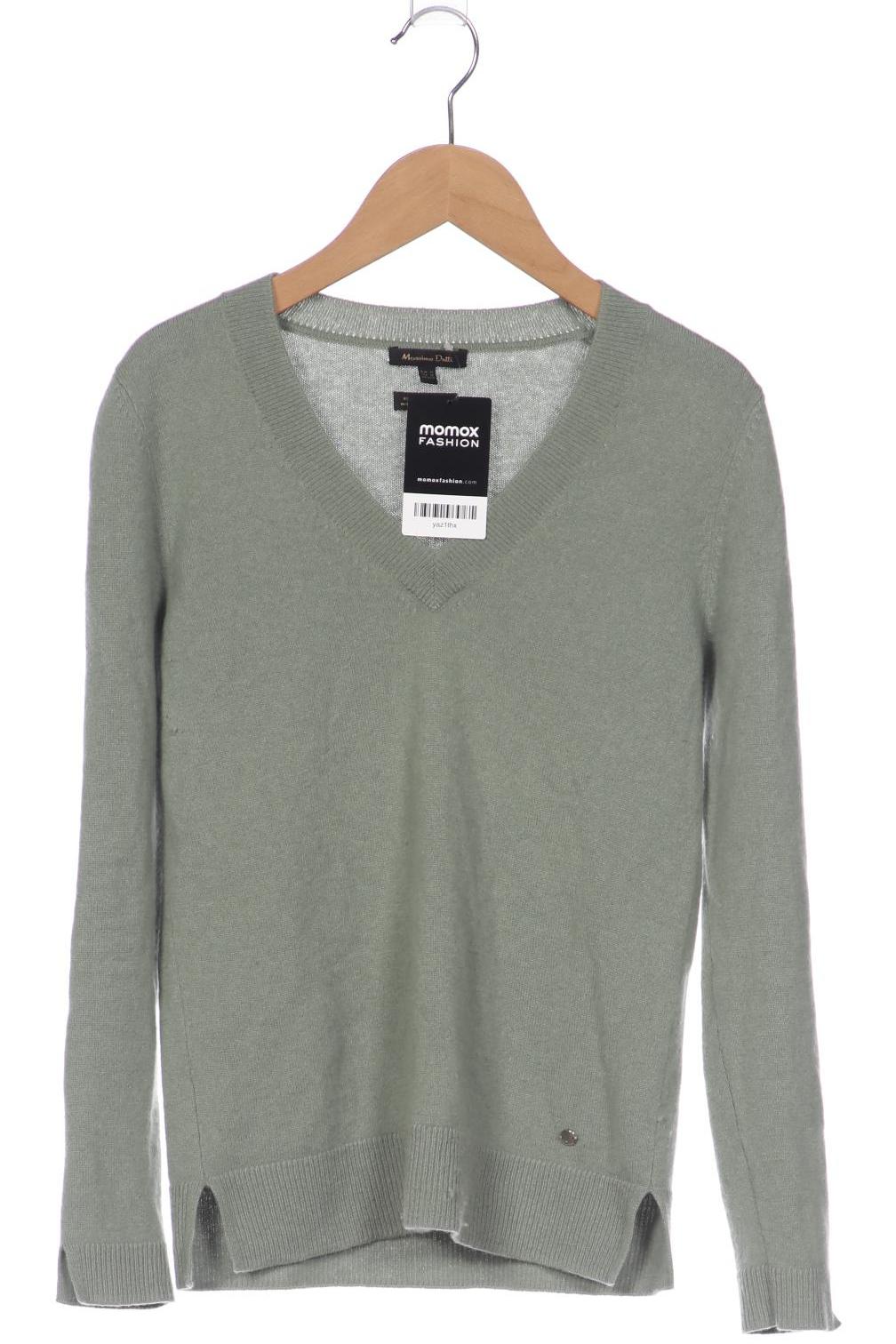 

Massimo Dutti Damen Pullover, grün, Gr. 34